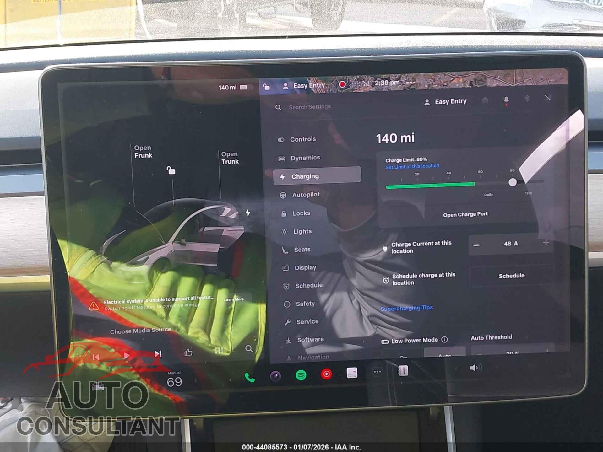 TESLA MODEL 3 2018 - 5YJ3E1EA4JF004822