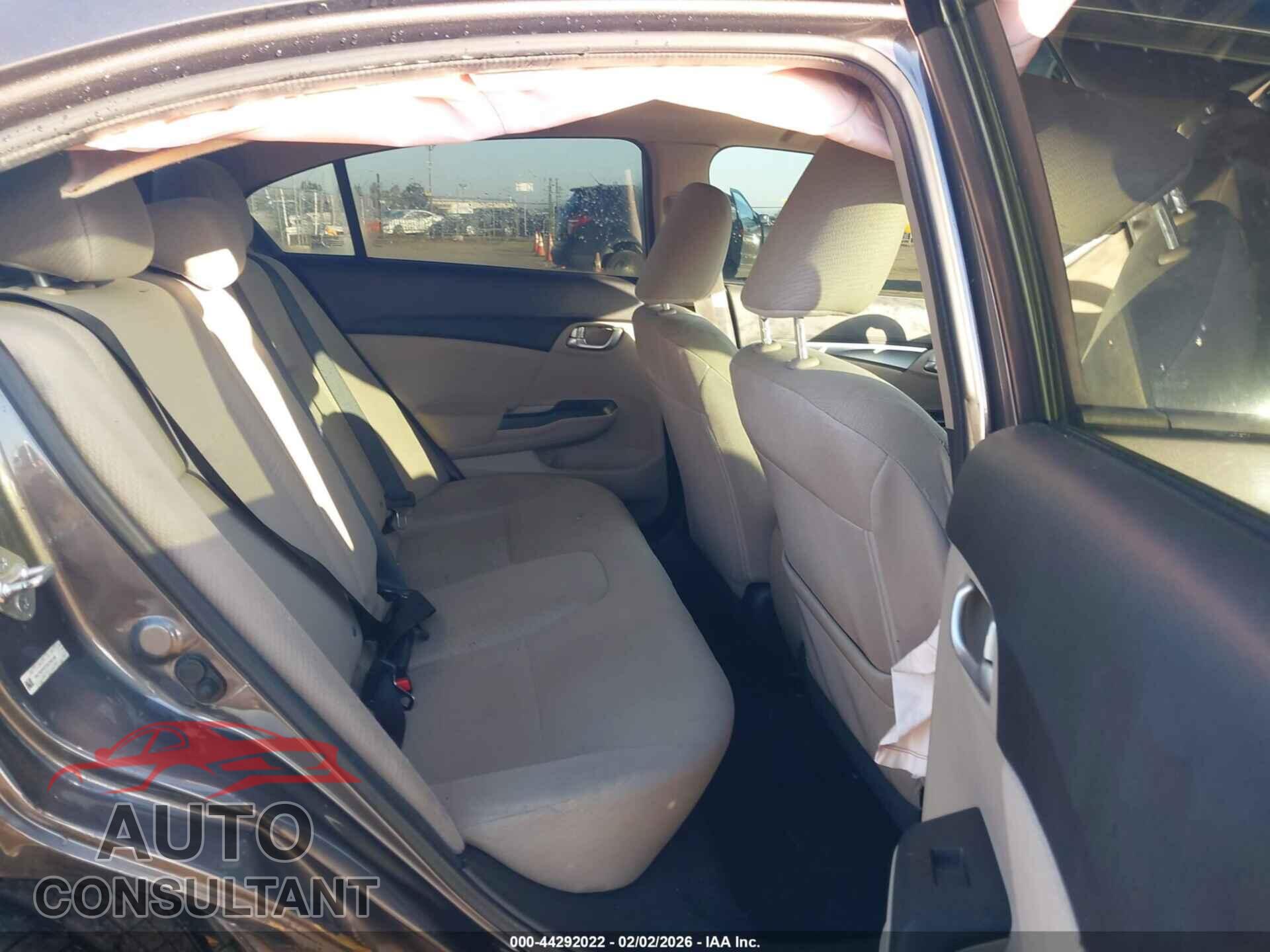 HONDA CIVIC 2013 - 19XFB2F87DE256100