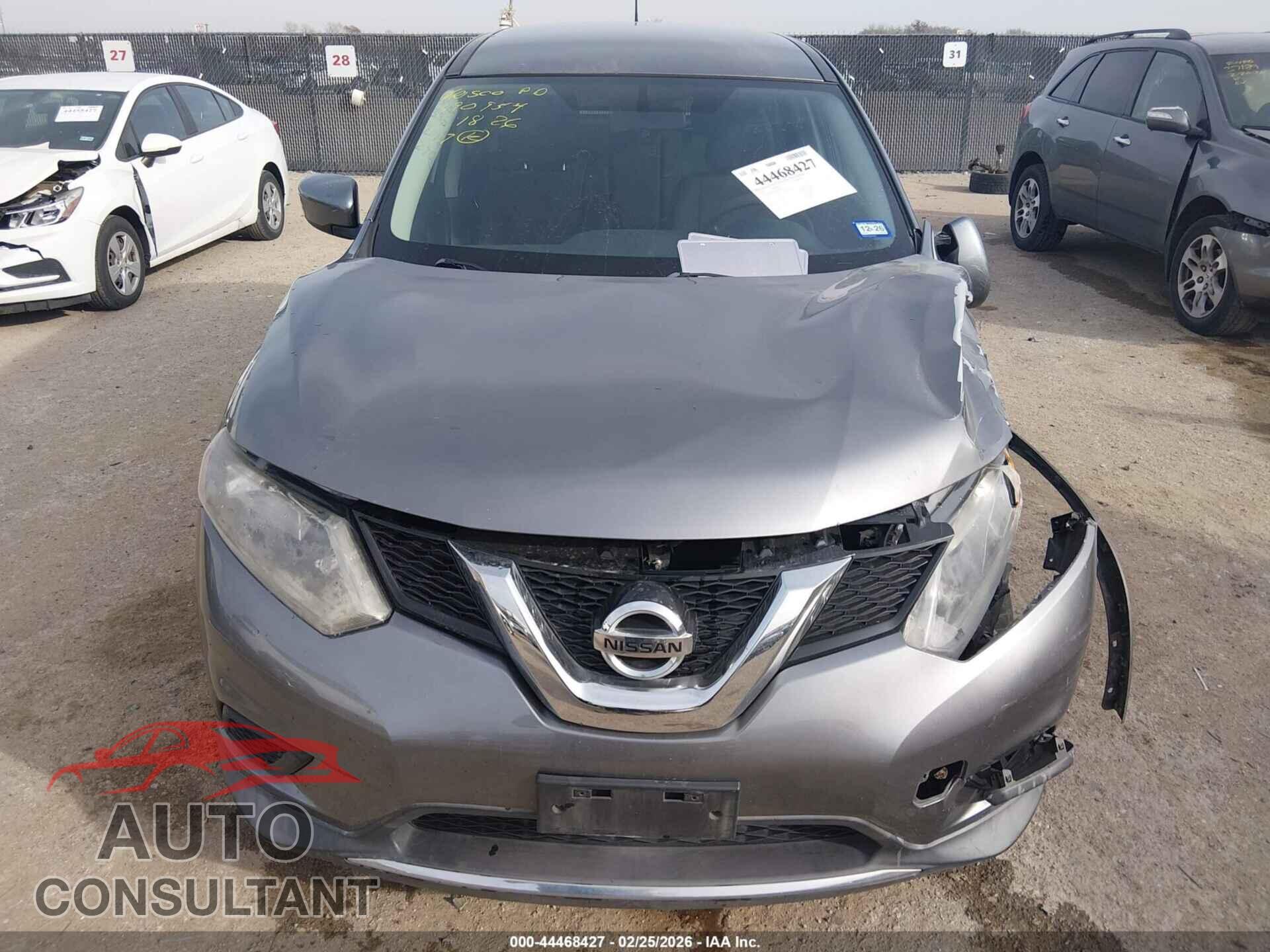 NISSAN ROGUE 2016 - KNMAT2MT4GP663567