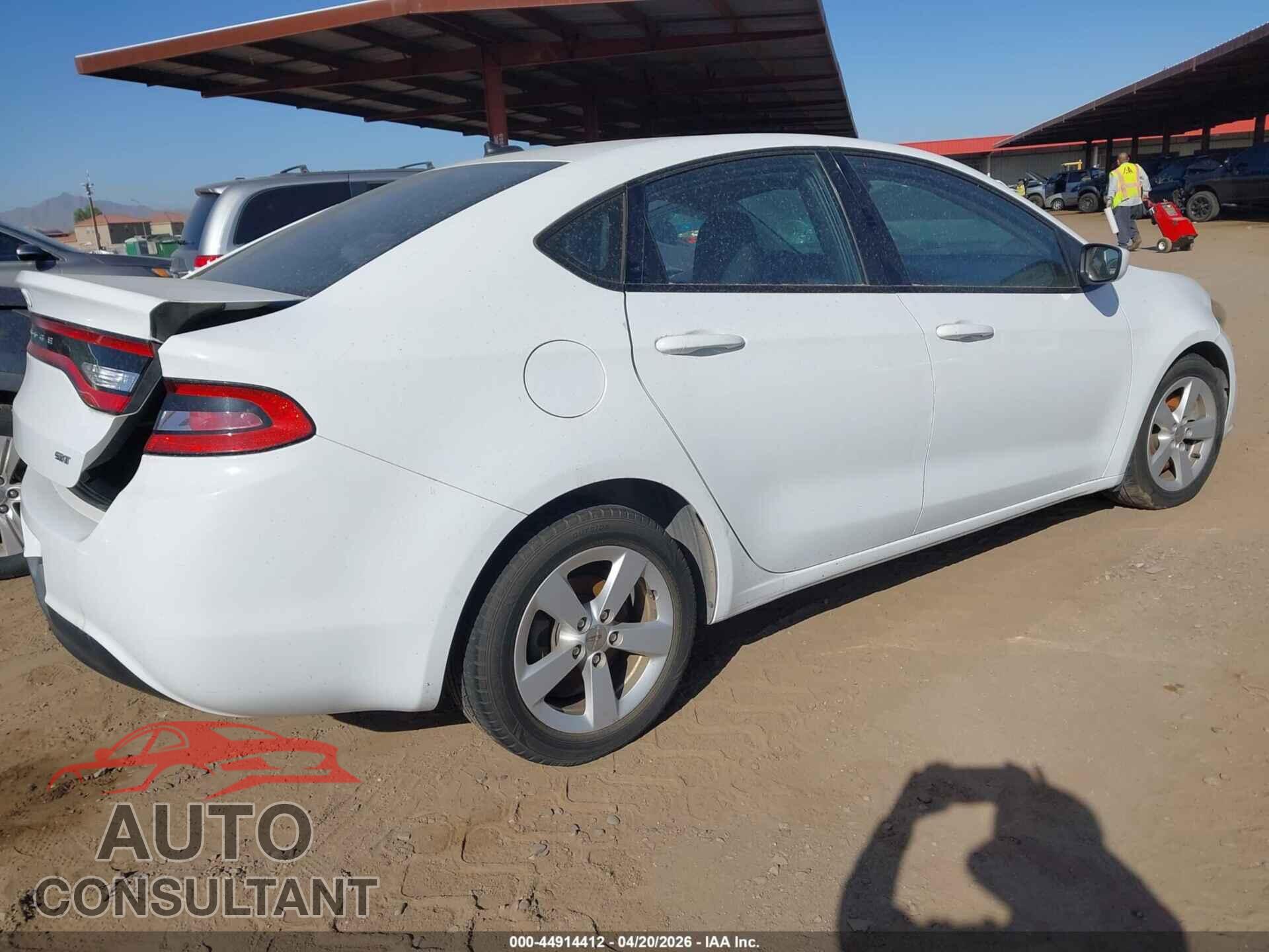 DODGE DART 2015 - 1C3CDFBB6FD144547