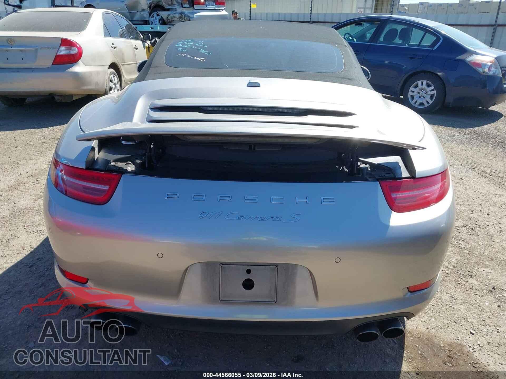 PORSCHE 911 2013 - WP0CB2A93DS154468
