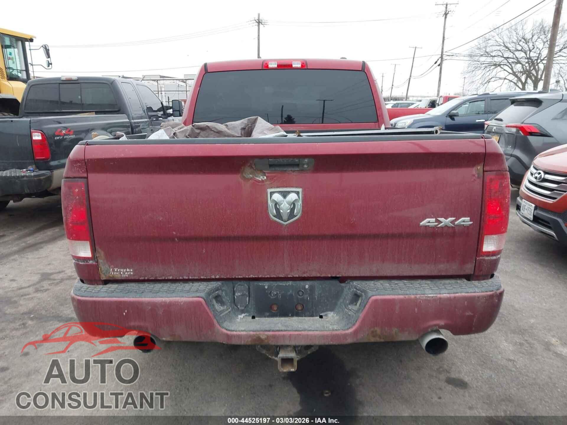 DODGE RAM 1500 2012 - 1C6RD7FT8CS326697
