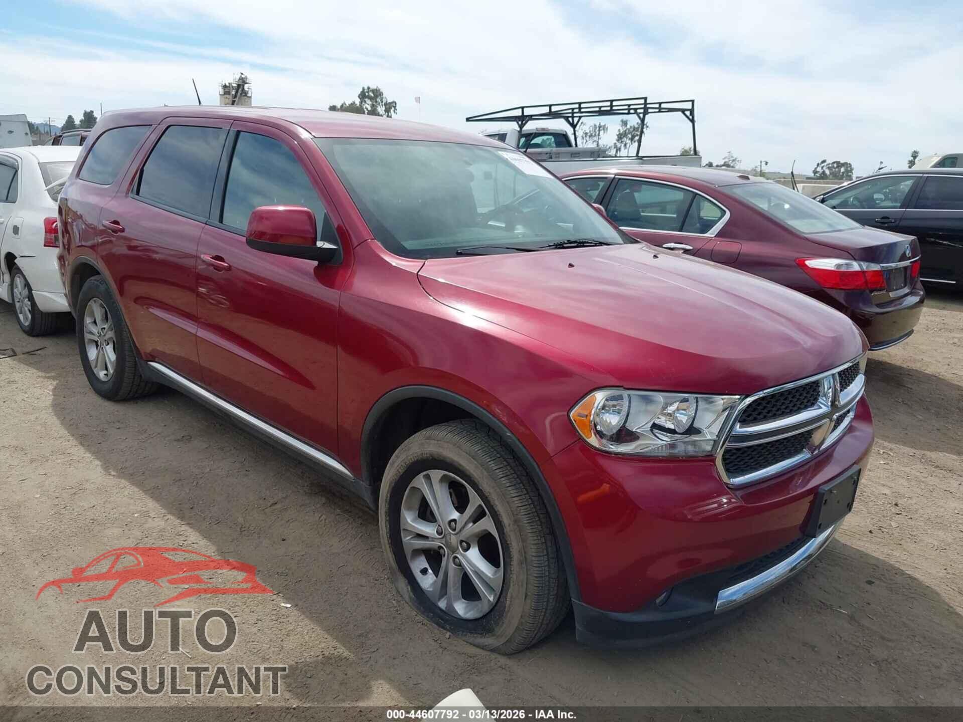 DODGE DURANGO 2013 - 1C4RDHAG9DC676070