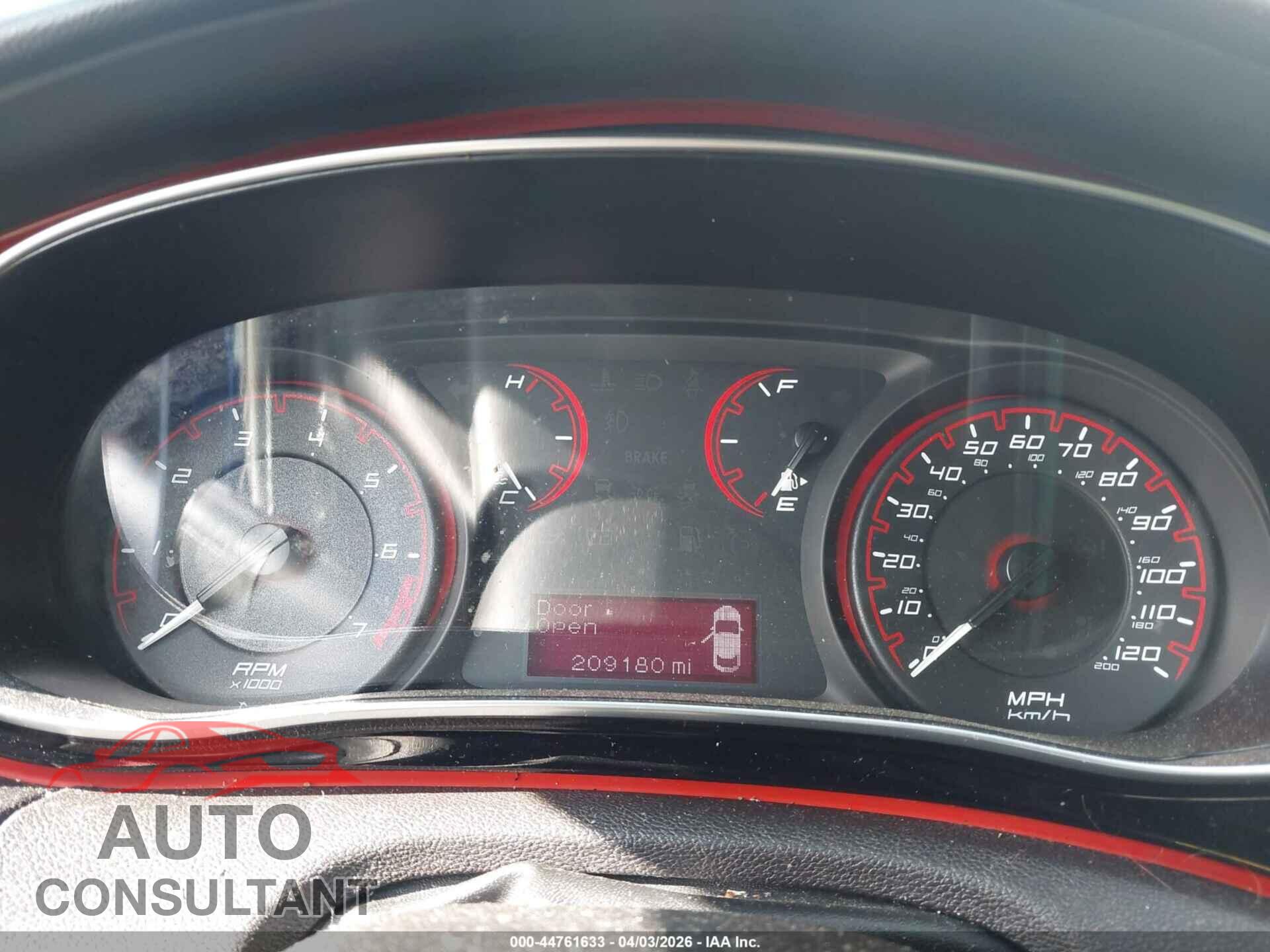 DODGE DART 2014 - 1C3CDFAA0ED721418