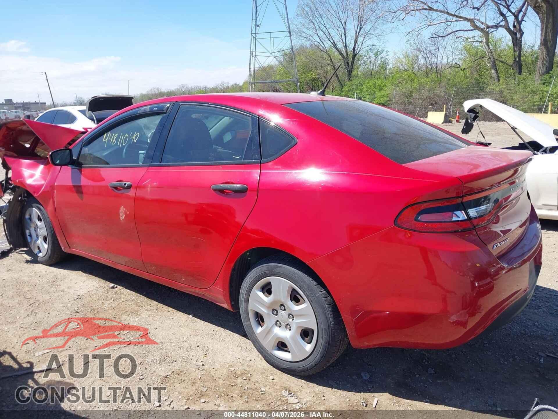 DODGE DART 2013 - 1C3CDFAA1DD257151