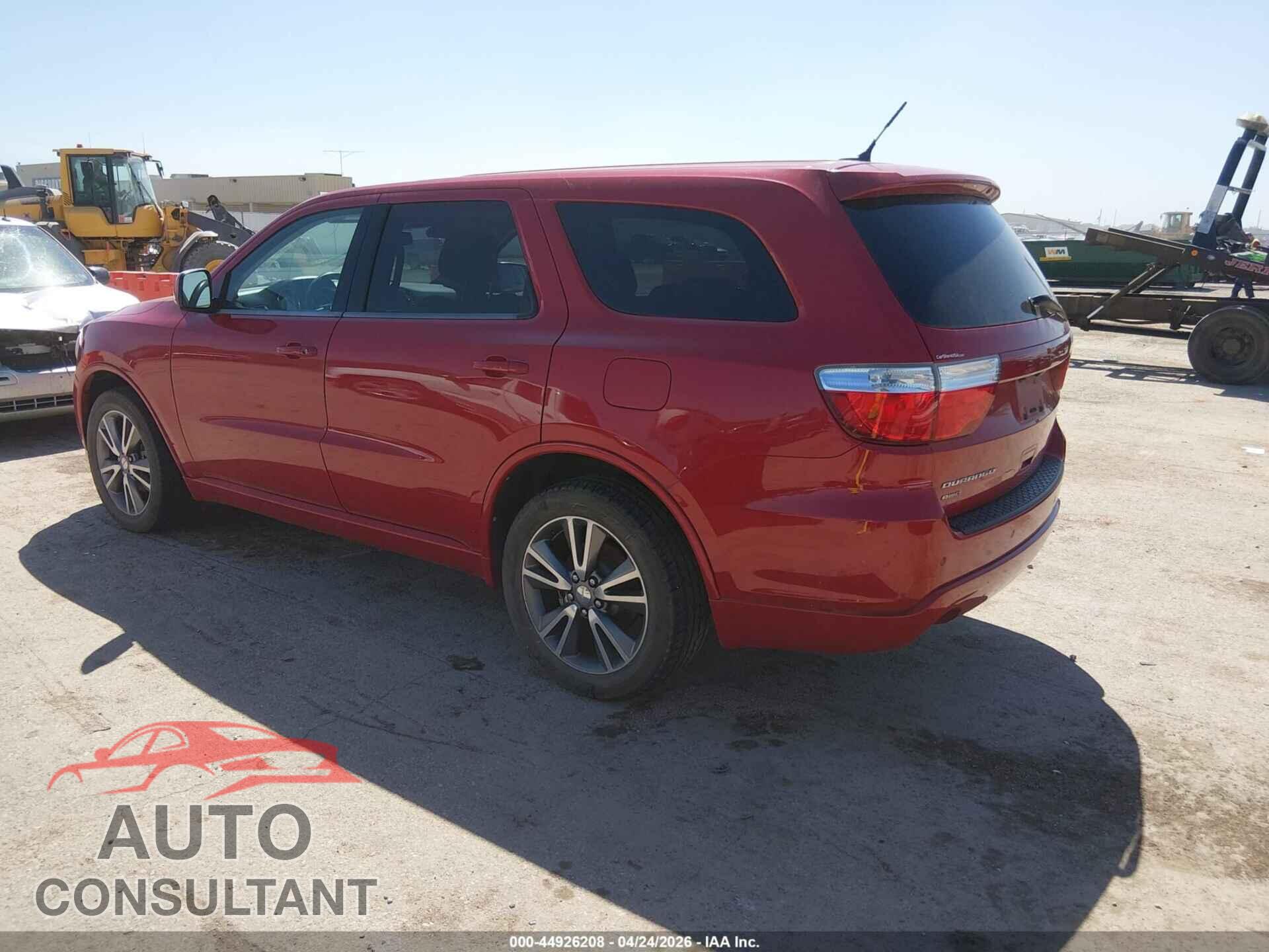 DODGE DURANGO 2013 - 1C4RDJAGXDC575479