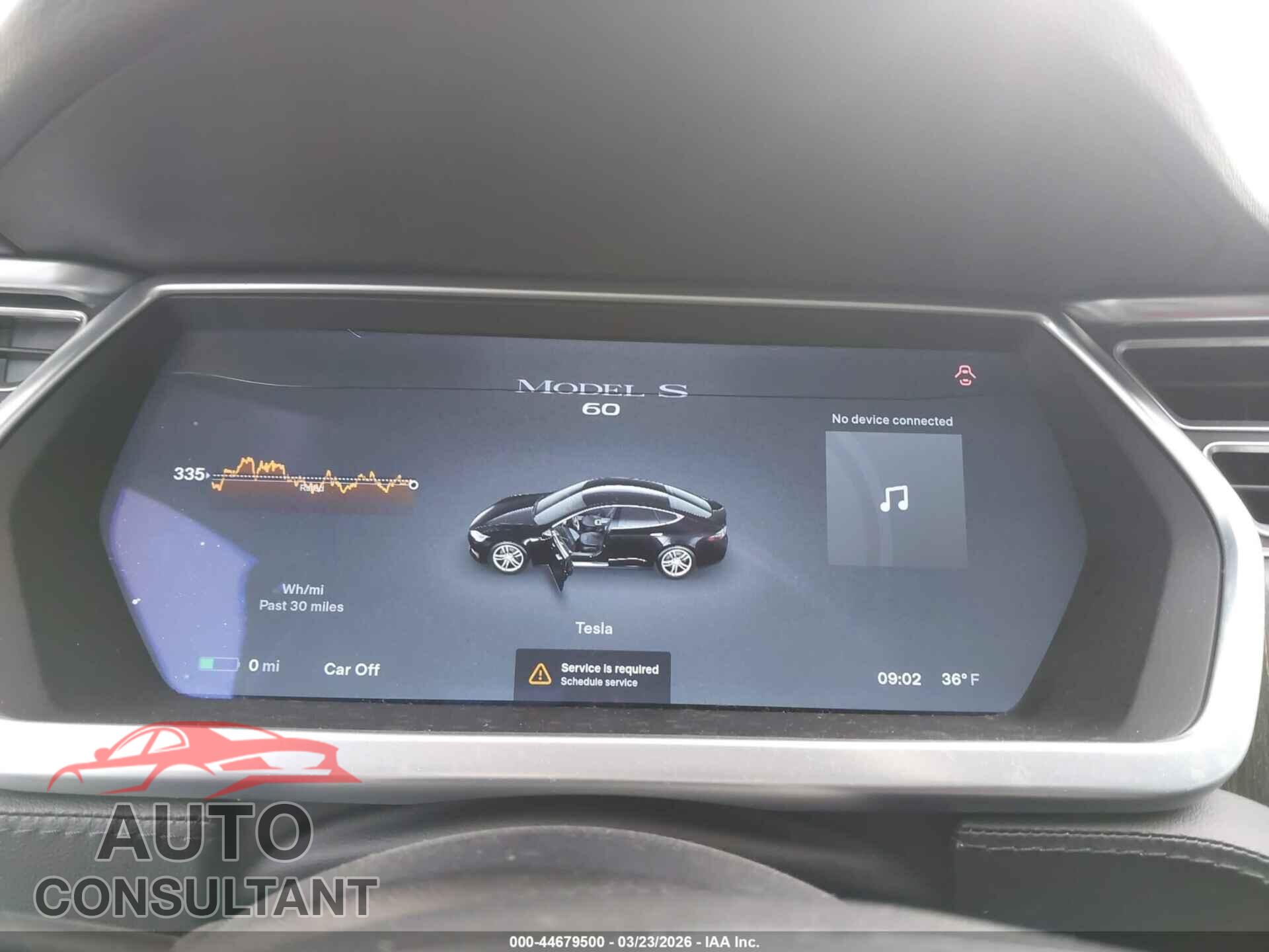 TESLA MODEL S 2013 - 5YJSA1AC6DFP10726