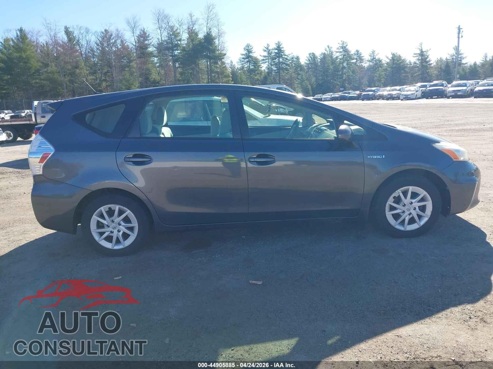 TOYOTA PRIUS V 2012 - JTDZN3EU5C3168175