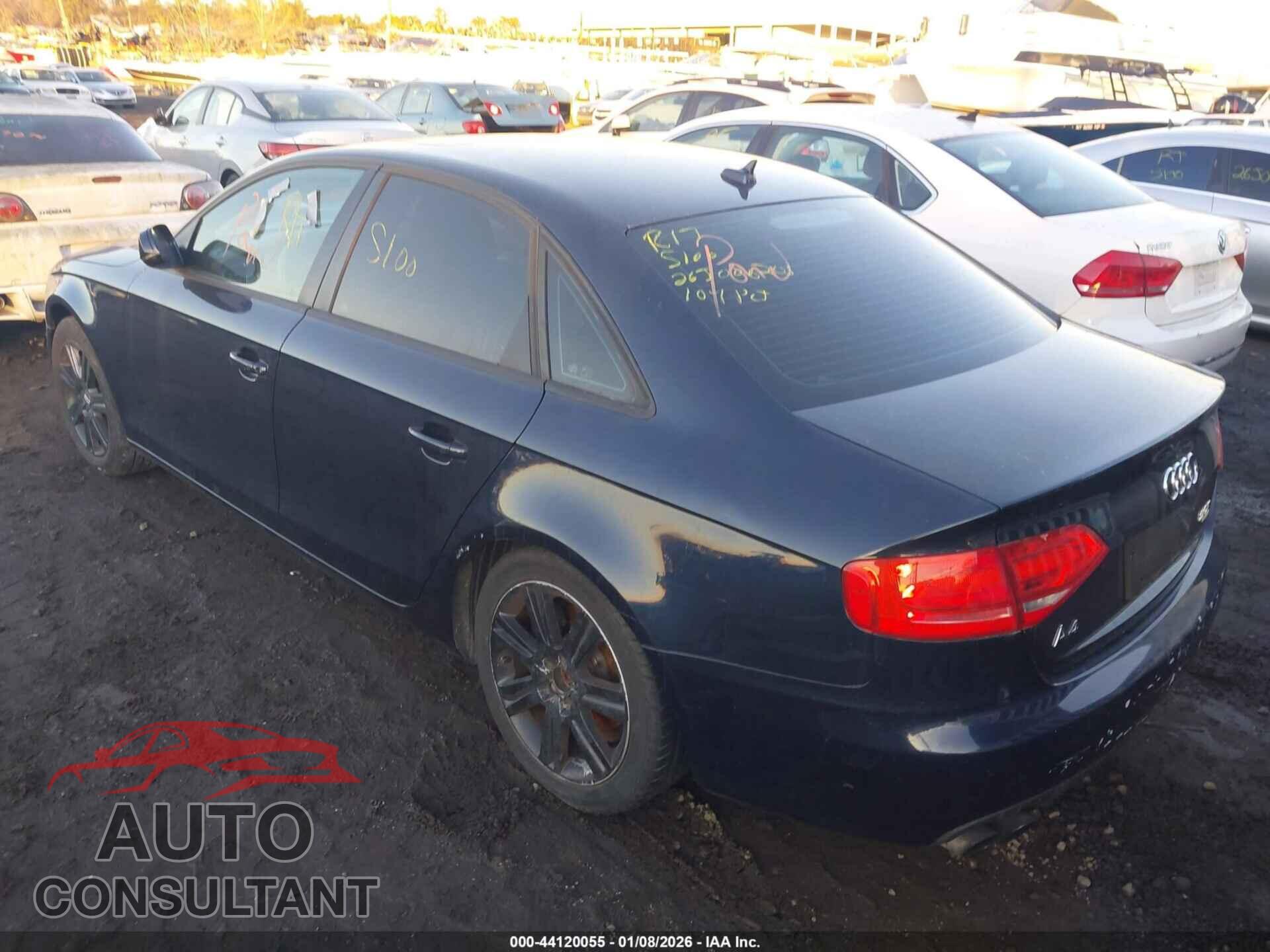 AUDI A4 2010 - WAUDFBFL3AN058909