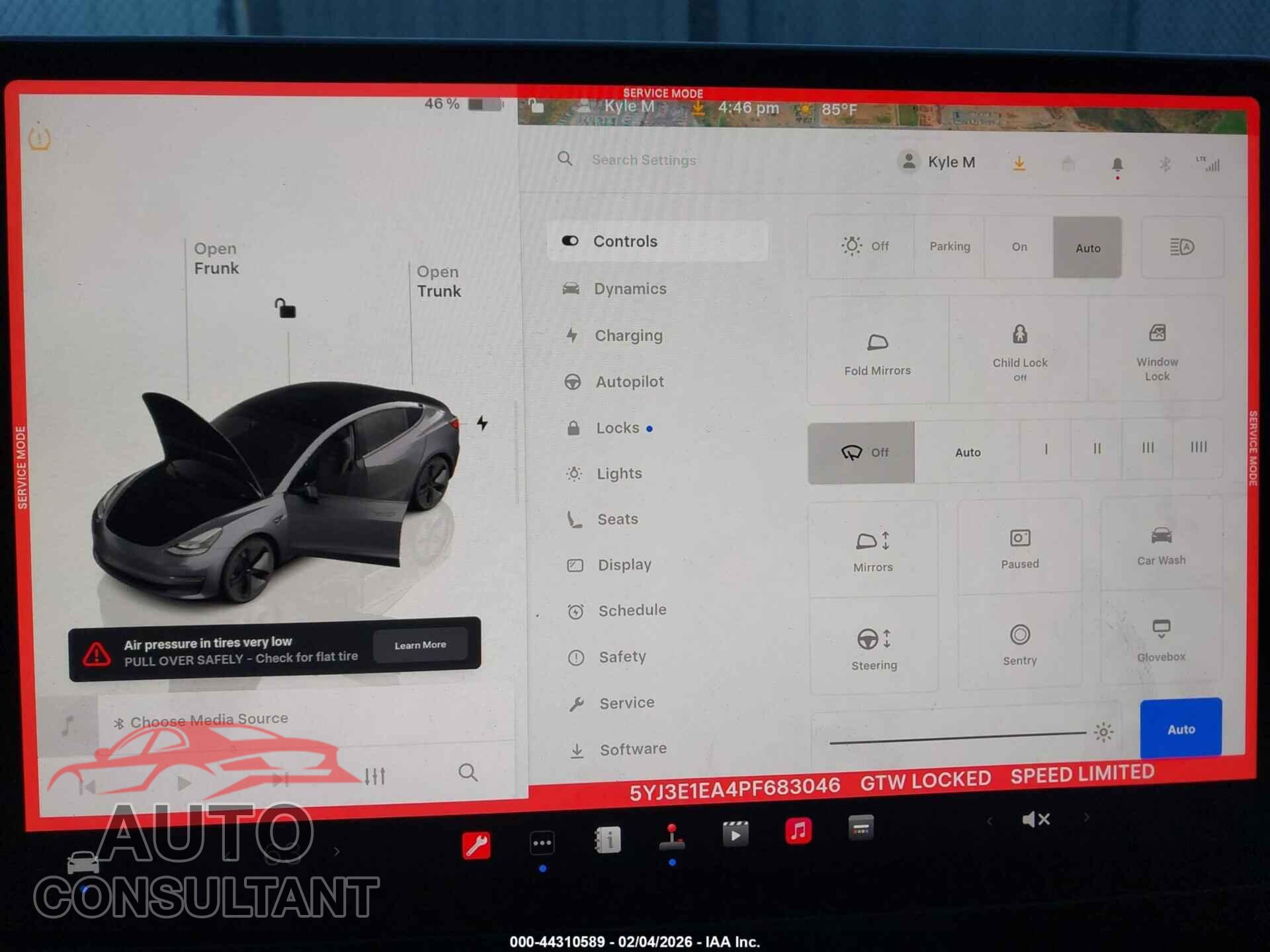 TESLA MODEL 3 2023 - 5YJ3E1EA4PF683046