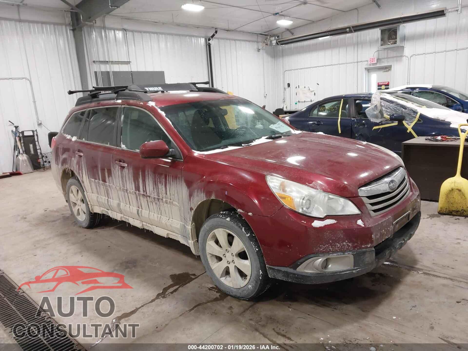 SUBARU OUTBACK 2012 - 4S4BRCCCXC3207676