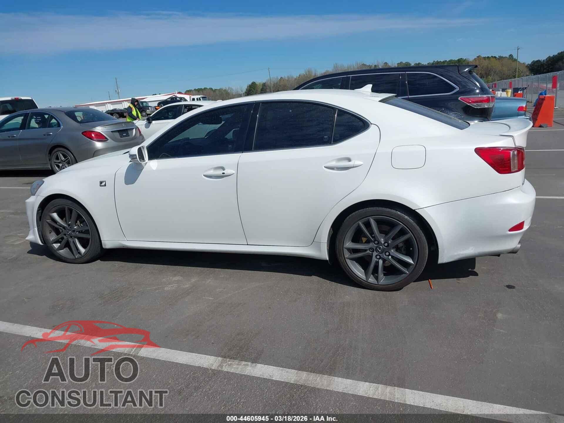 LEXUS IS 250 2012 - JTHBF5C27C5165924