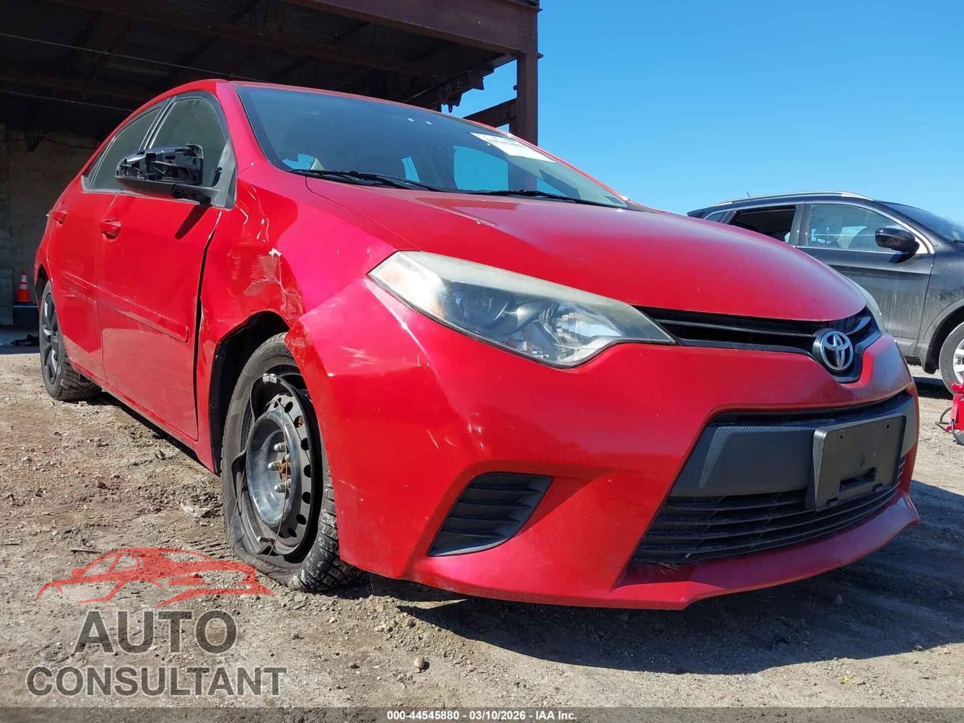 TOYOTA COROLLA 2014 - 2T1BURHE6EC121792