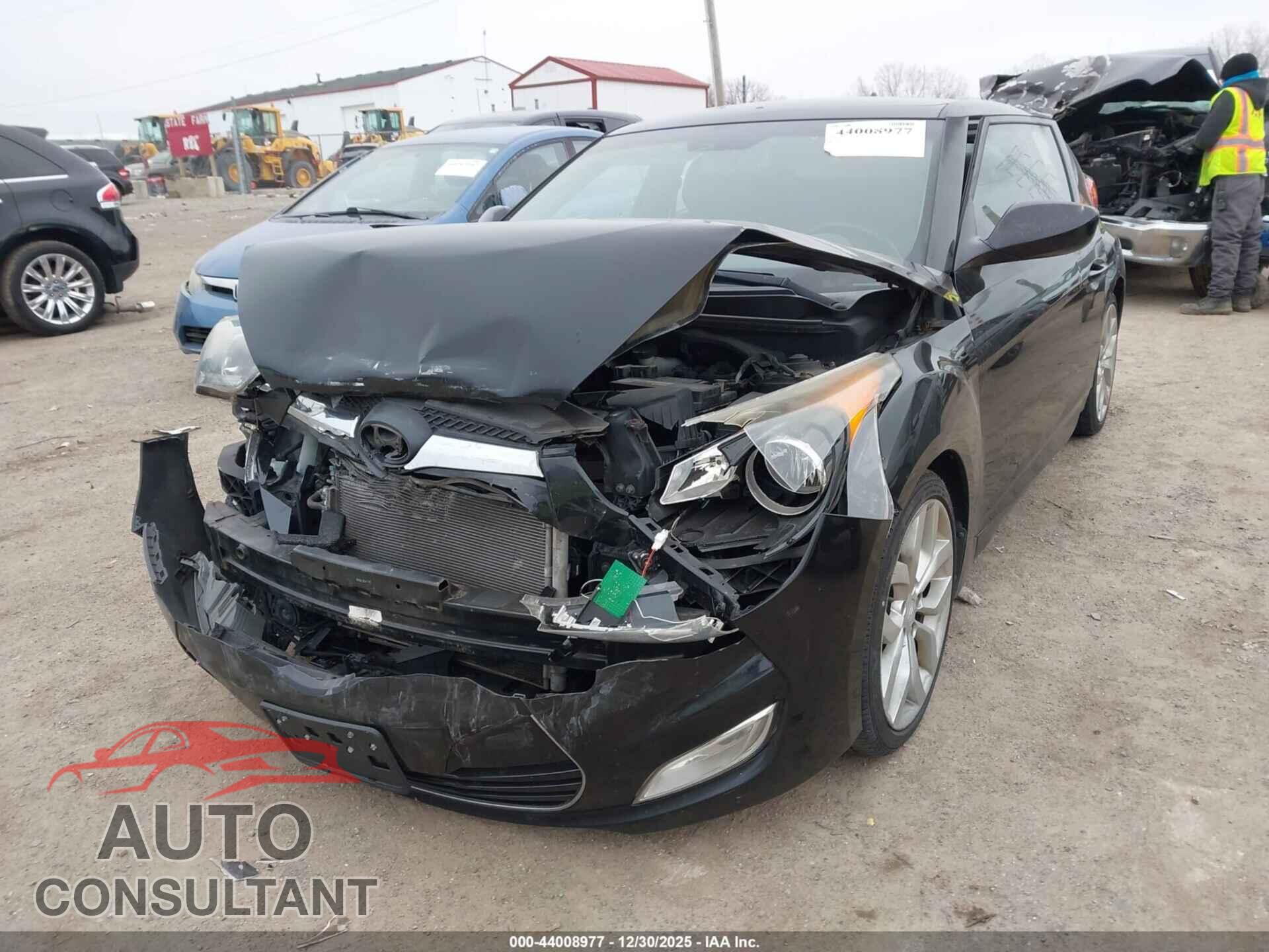 HYUNDAI VELOSTER 2013 - KMHTC6AD9DU123721