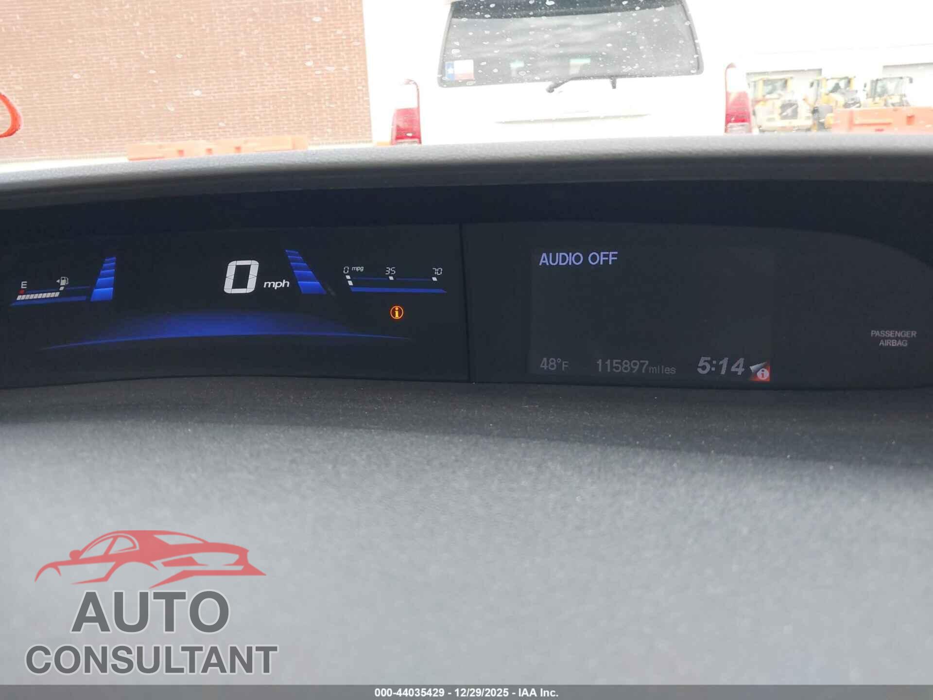 HONDA CIVIC 2013 - 19XFB2F57DE020004