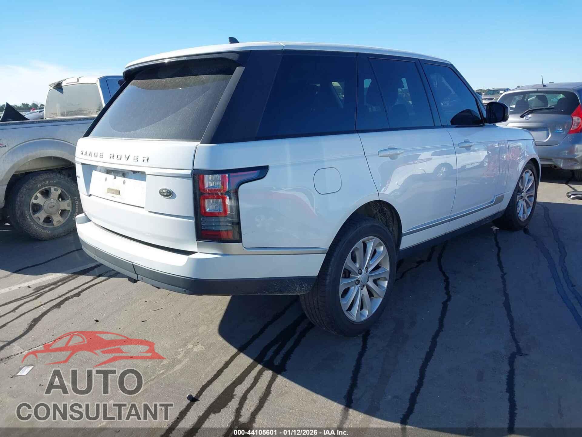 LAND ROVER RANGE ROVER 2016 - SALGS2KF4GA245080