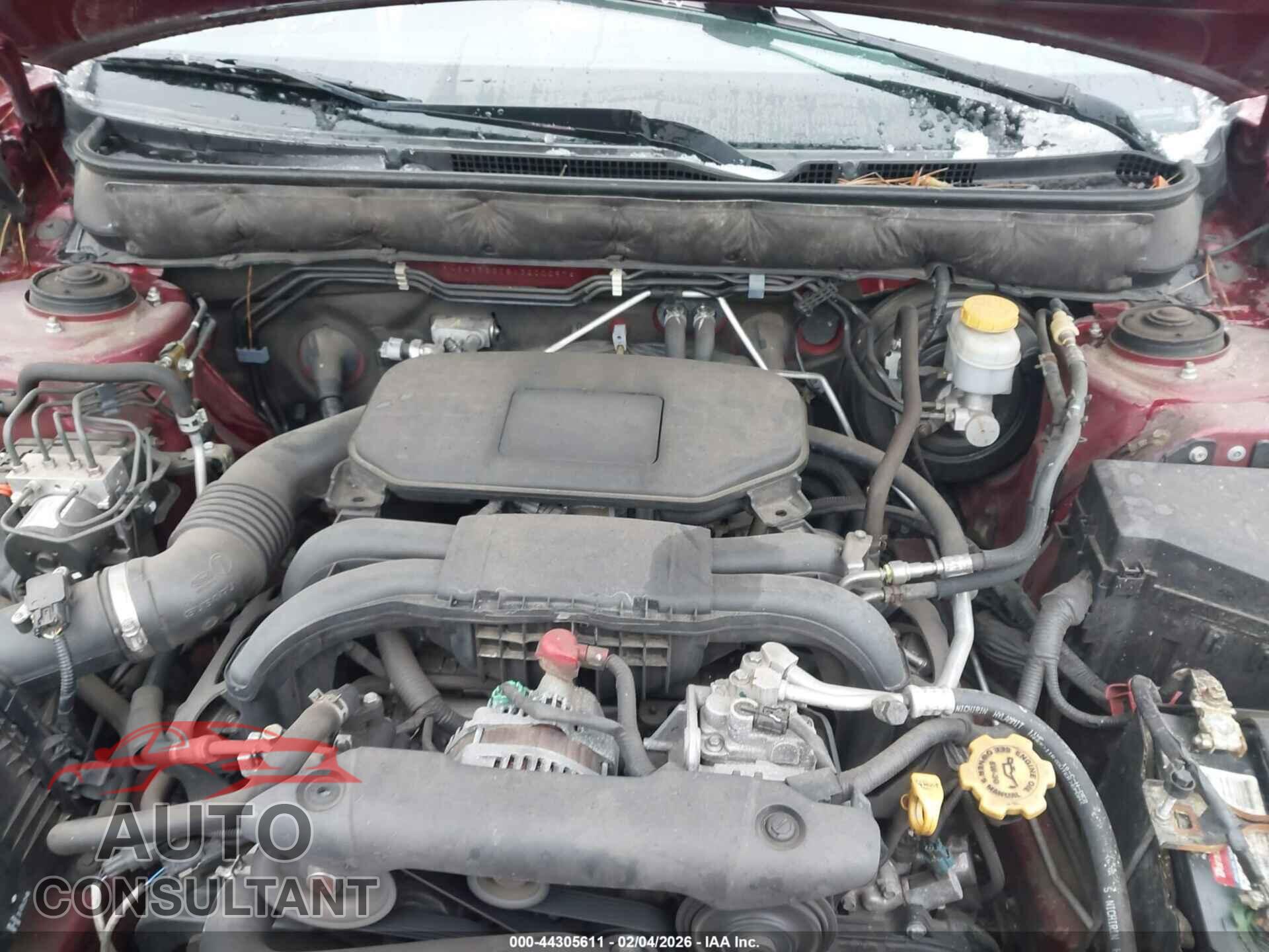 SUBARU OUTBACK 2012 - 4S4BRBGC8C3200097