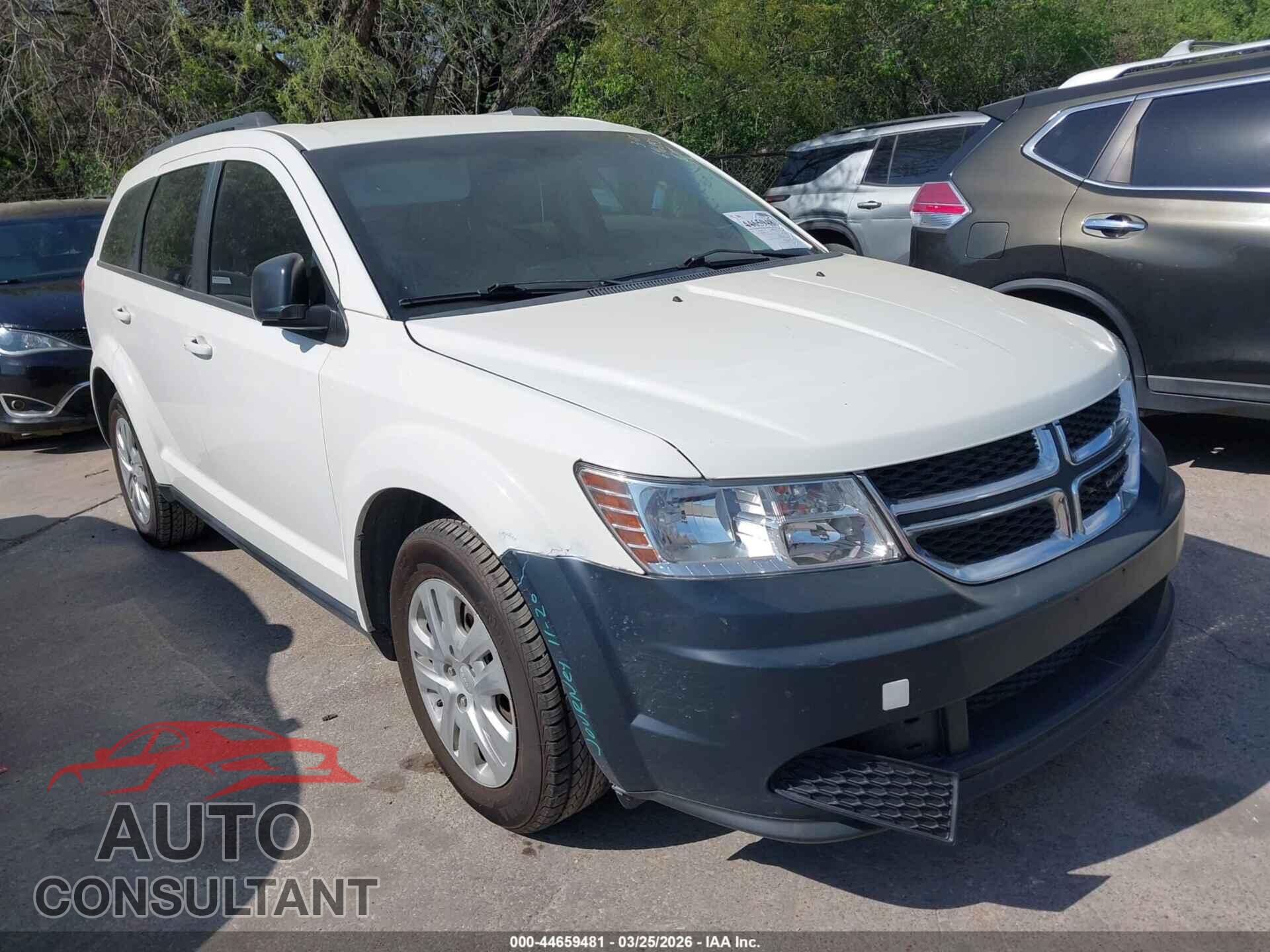 DODGE JOURNEY 2017 - 3C4PDCAB5HT696843