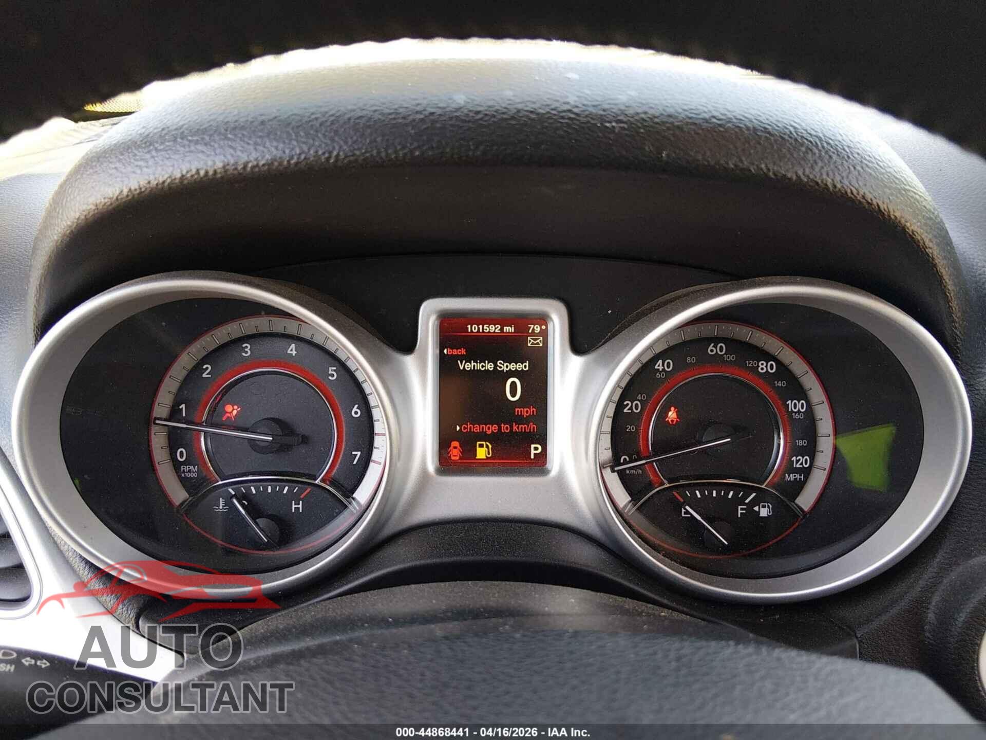 DODGE JOURNEY 2017 - 3C4PDCBG5HT705955