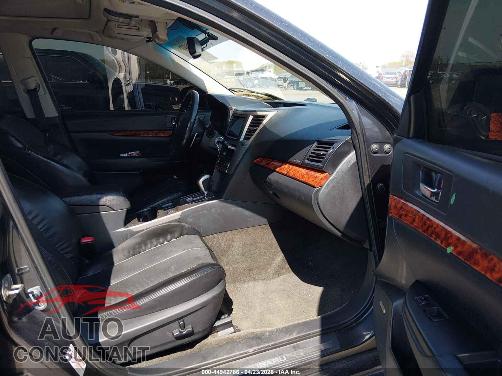 SUBARU LEGACY 2012 - 4S3BMDK61C2013676