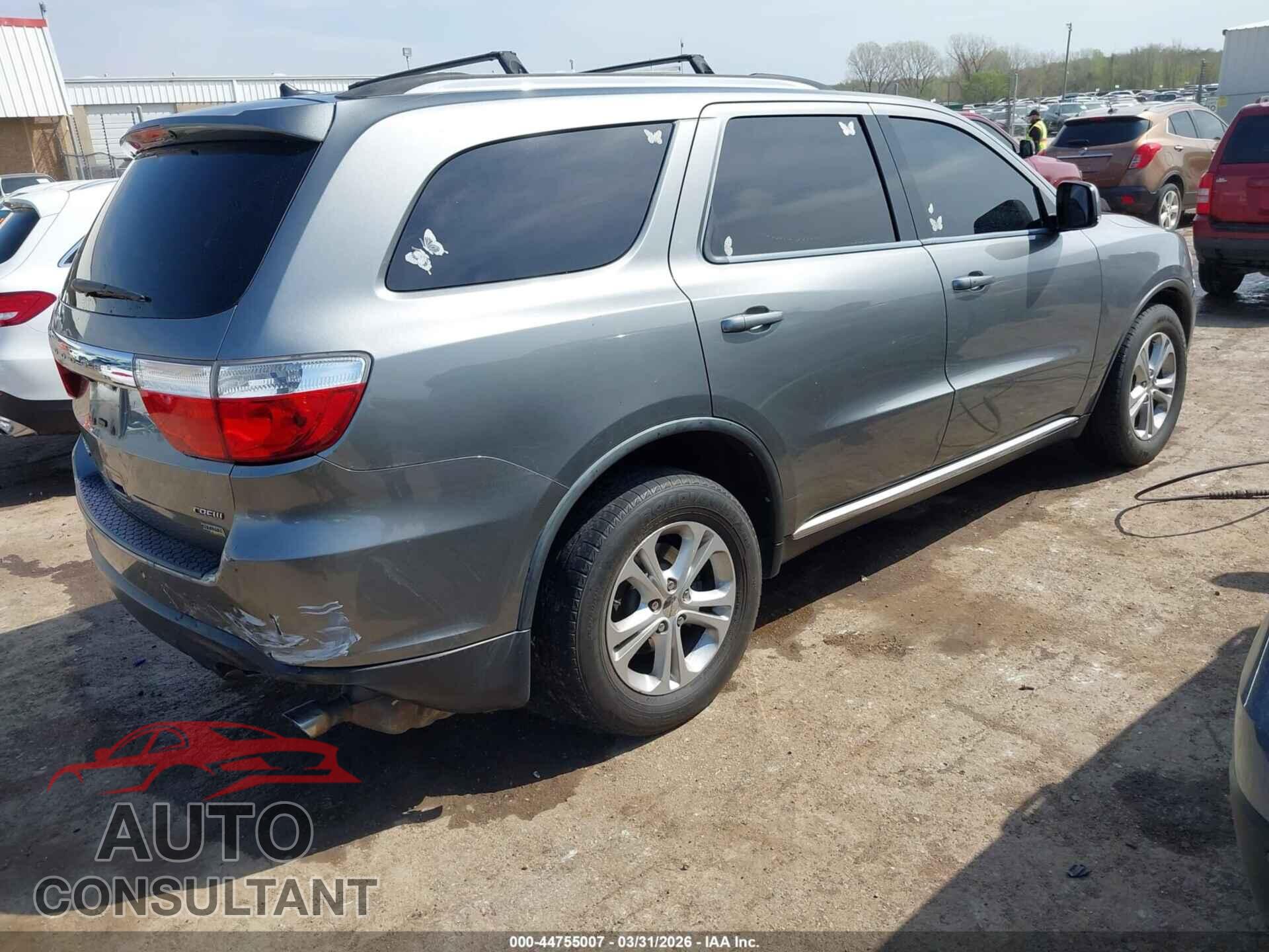 DODGE DURANGO 2012 - 1C4RDJDG3CC144587