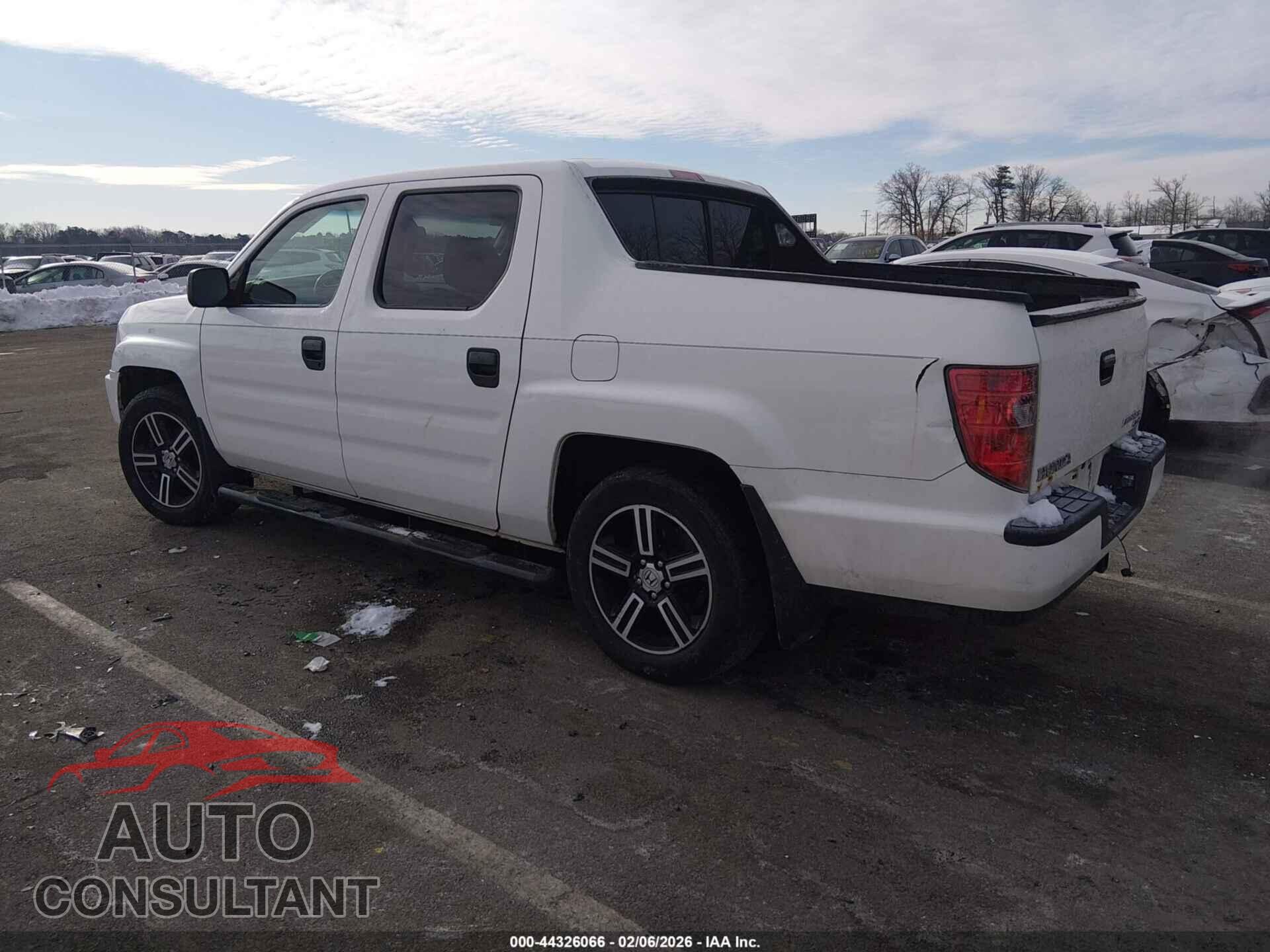 HONDA RIDGELINE 2012 - 5FPYK1F75CB454068