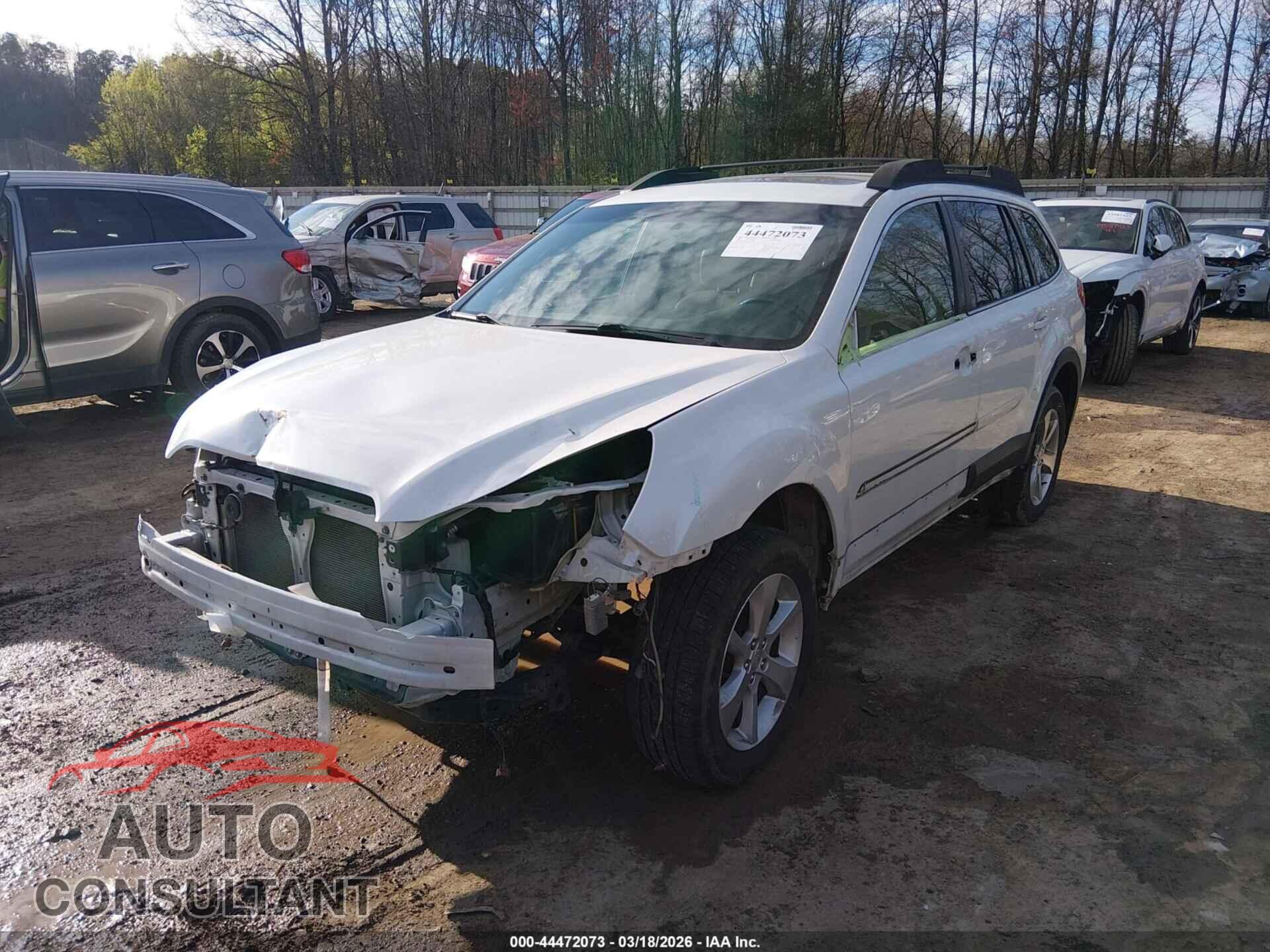 SUBARU OUTBACK 2014 - 4S4BRBLC4E3227869