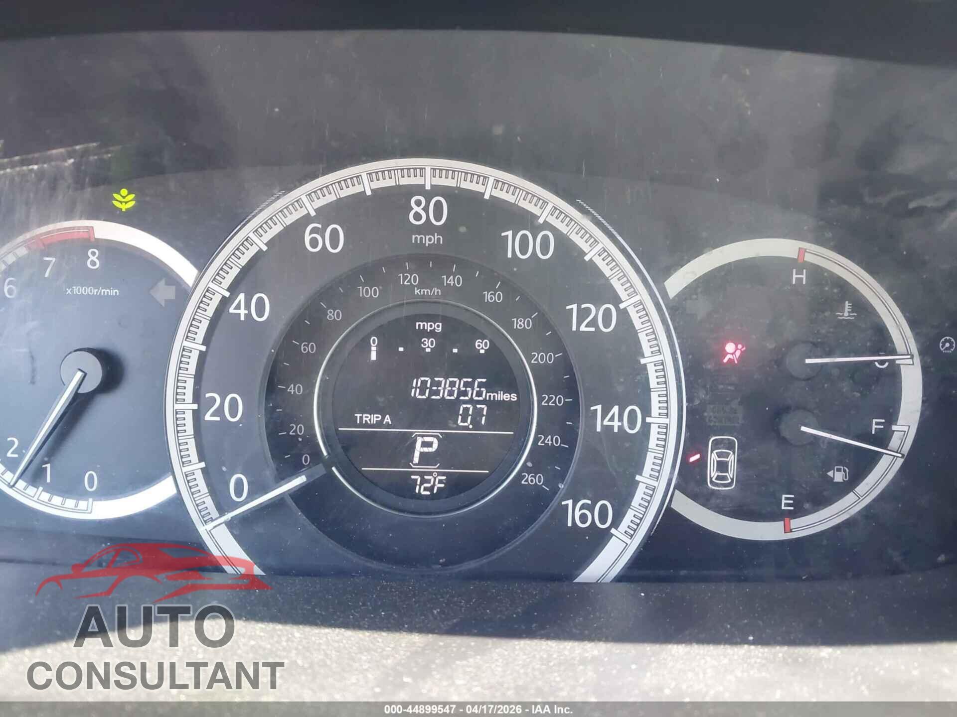 HONDA ACCORD 2017 - 1HGCR2F82HA042575