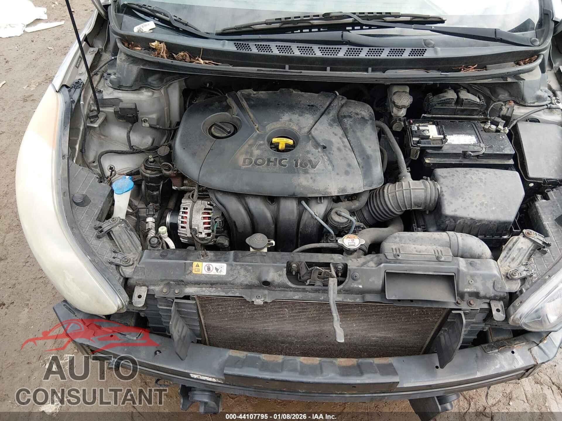 HYUNDAI ELANTRA 2013 - 5NPDH4AE3DH291663