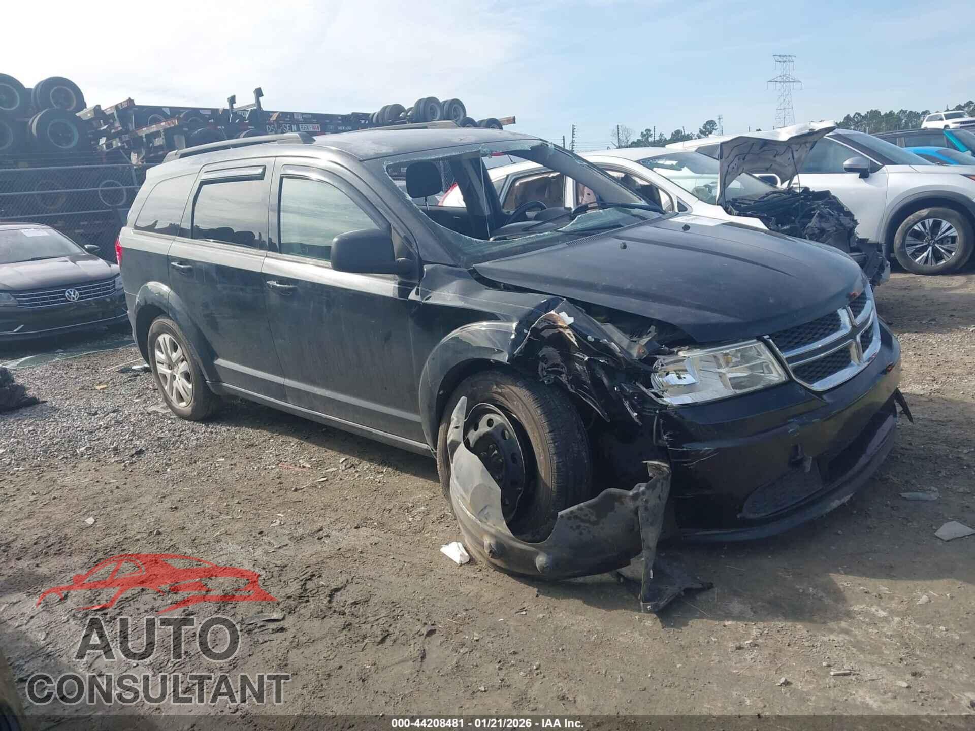 DODGE JOURNEY 2016 - 3C4PDCAB2GT103082