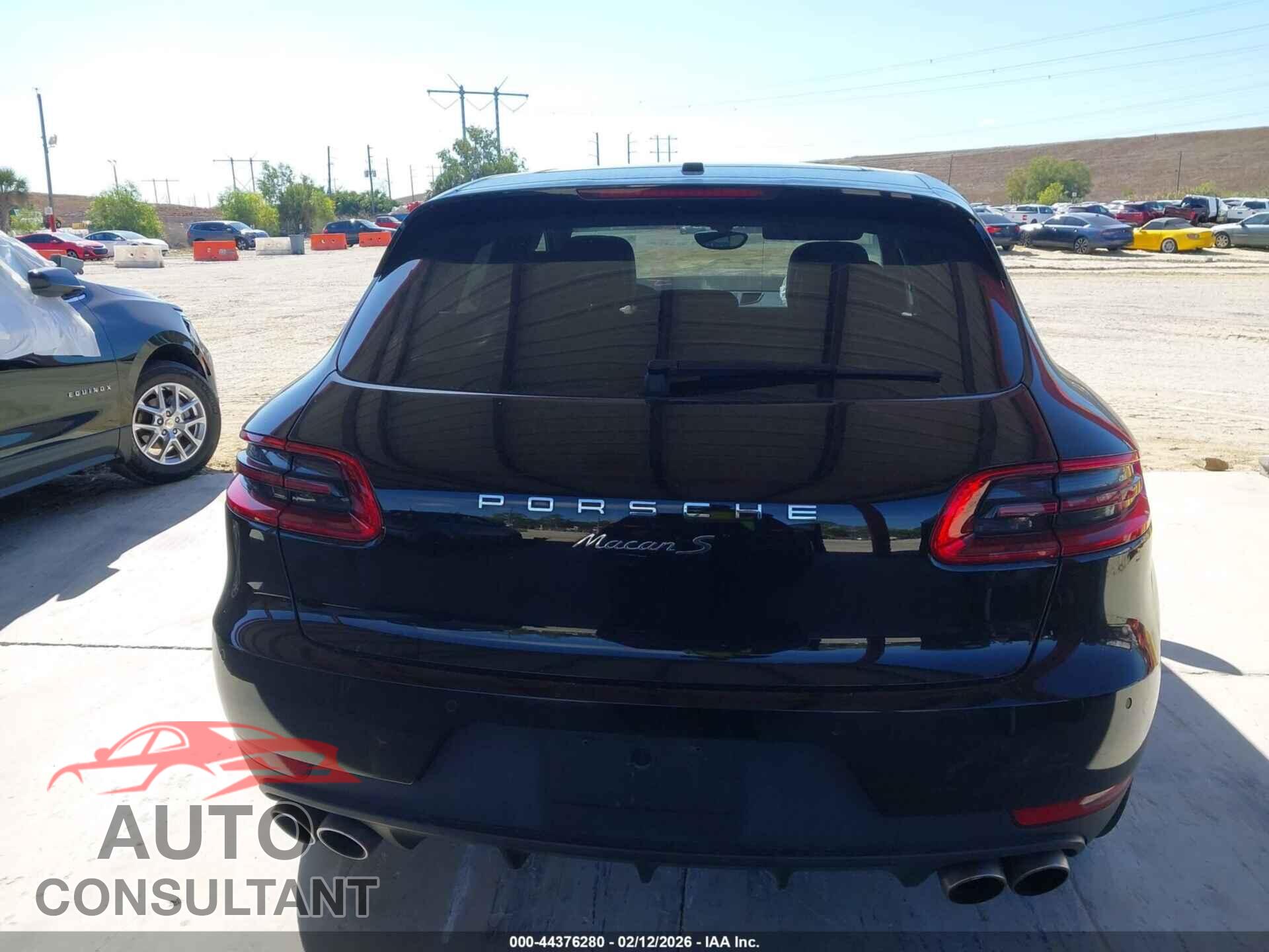 PORSCHE MACAN 2016 - WP1AB2A53GLB40152
