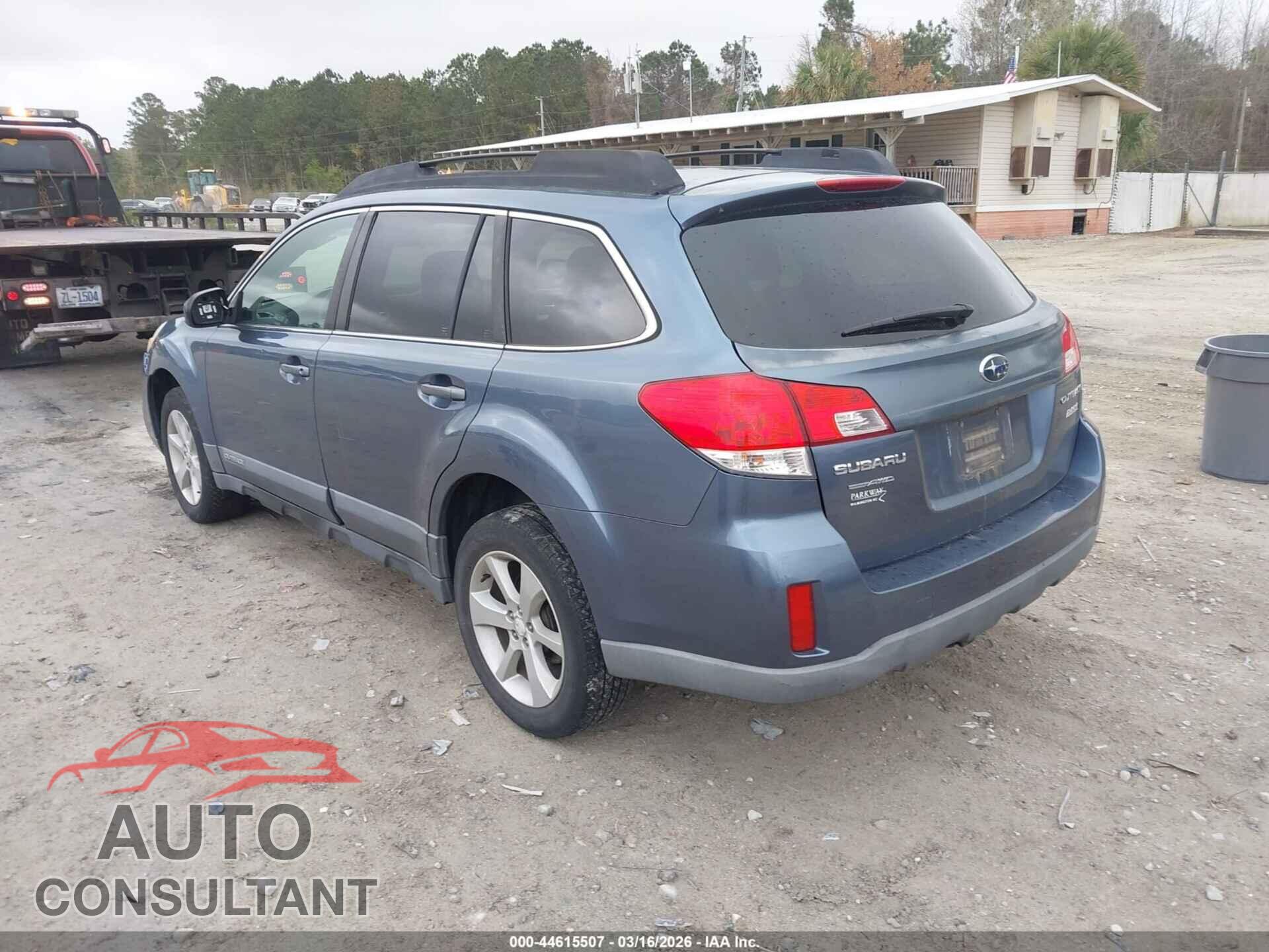 SUBARU OUTBACK 2013 - 4S4BRBCC5D3267635