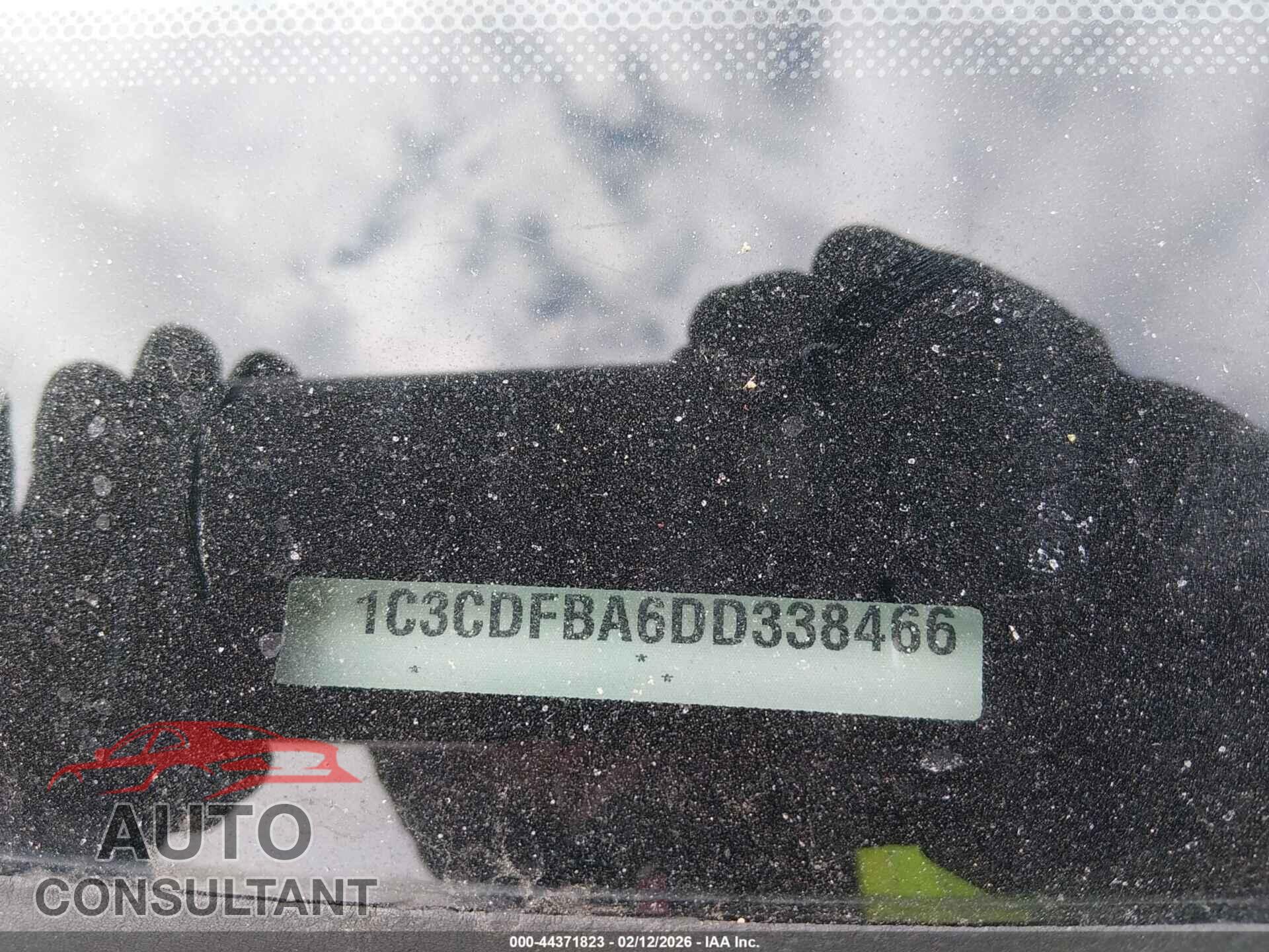 DODGE DART 2013 - 1C3CDFBA6DD338466
