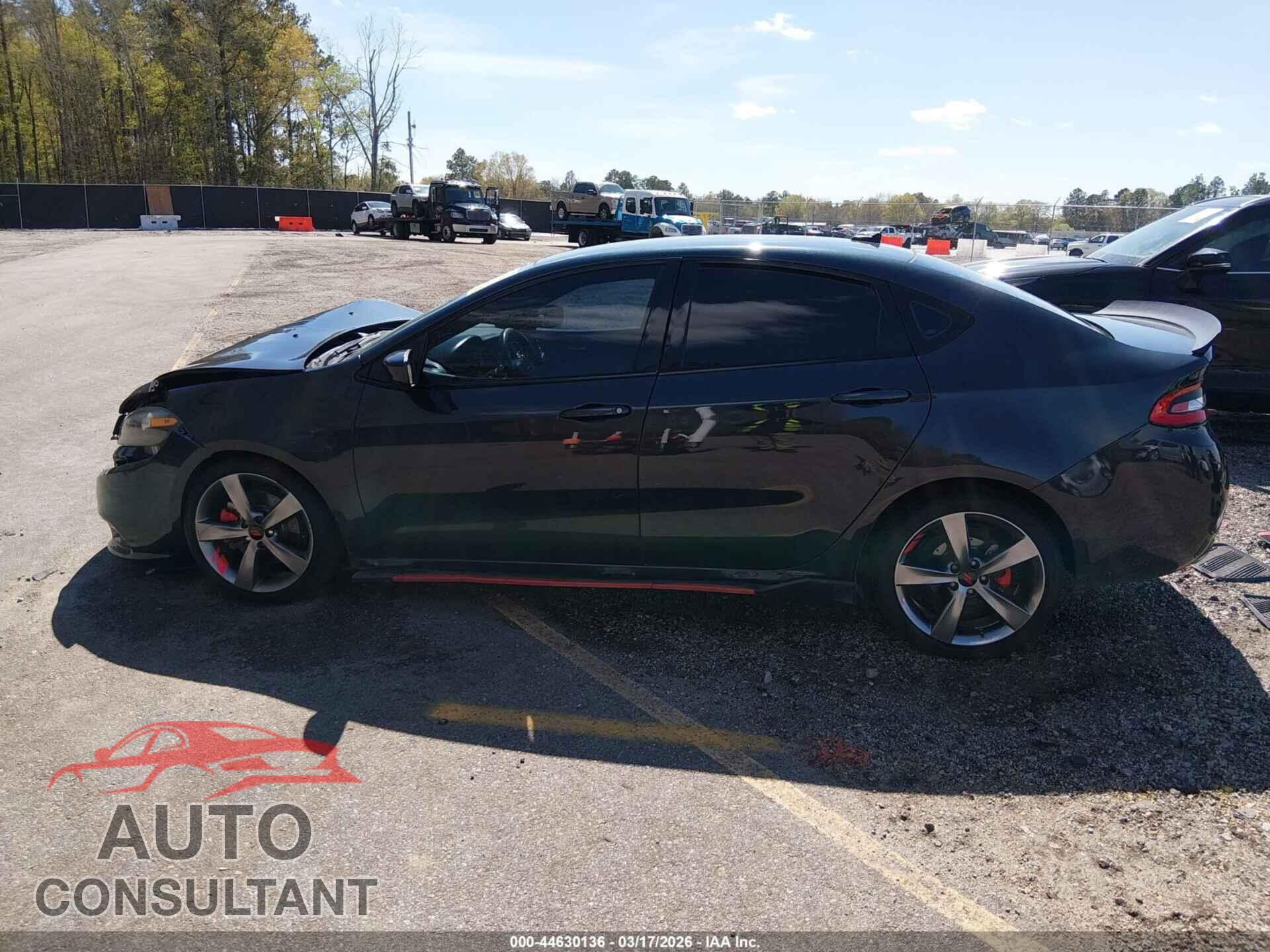 DODGE DART 2013 - 1C3CDFBA6DD268810