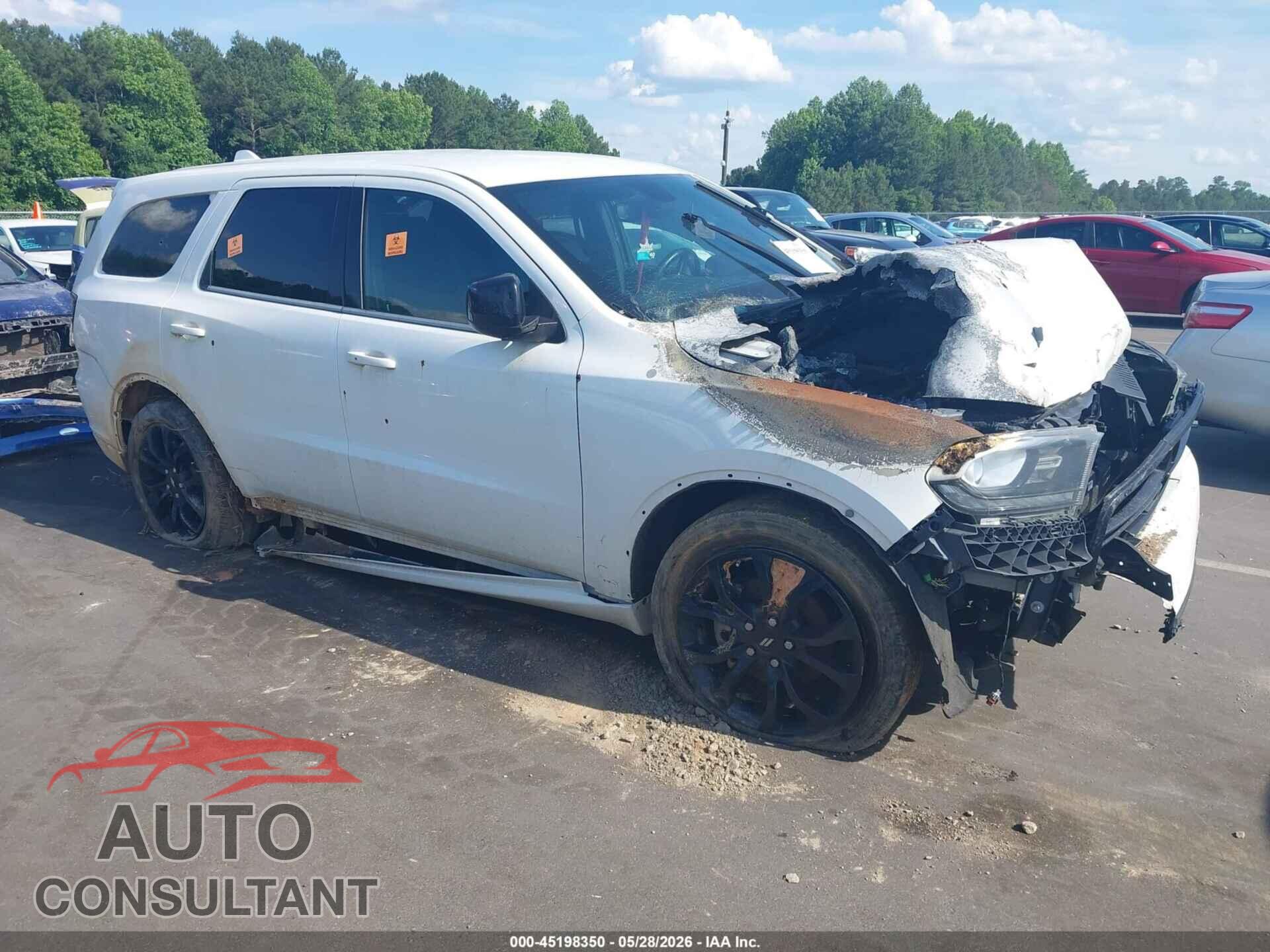 DODGE DURANGO 2019 - 1C4RDHAGXKC847762
