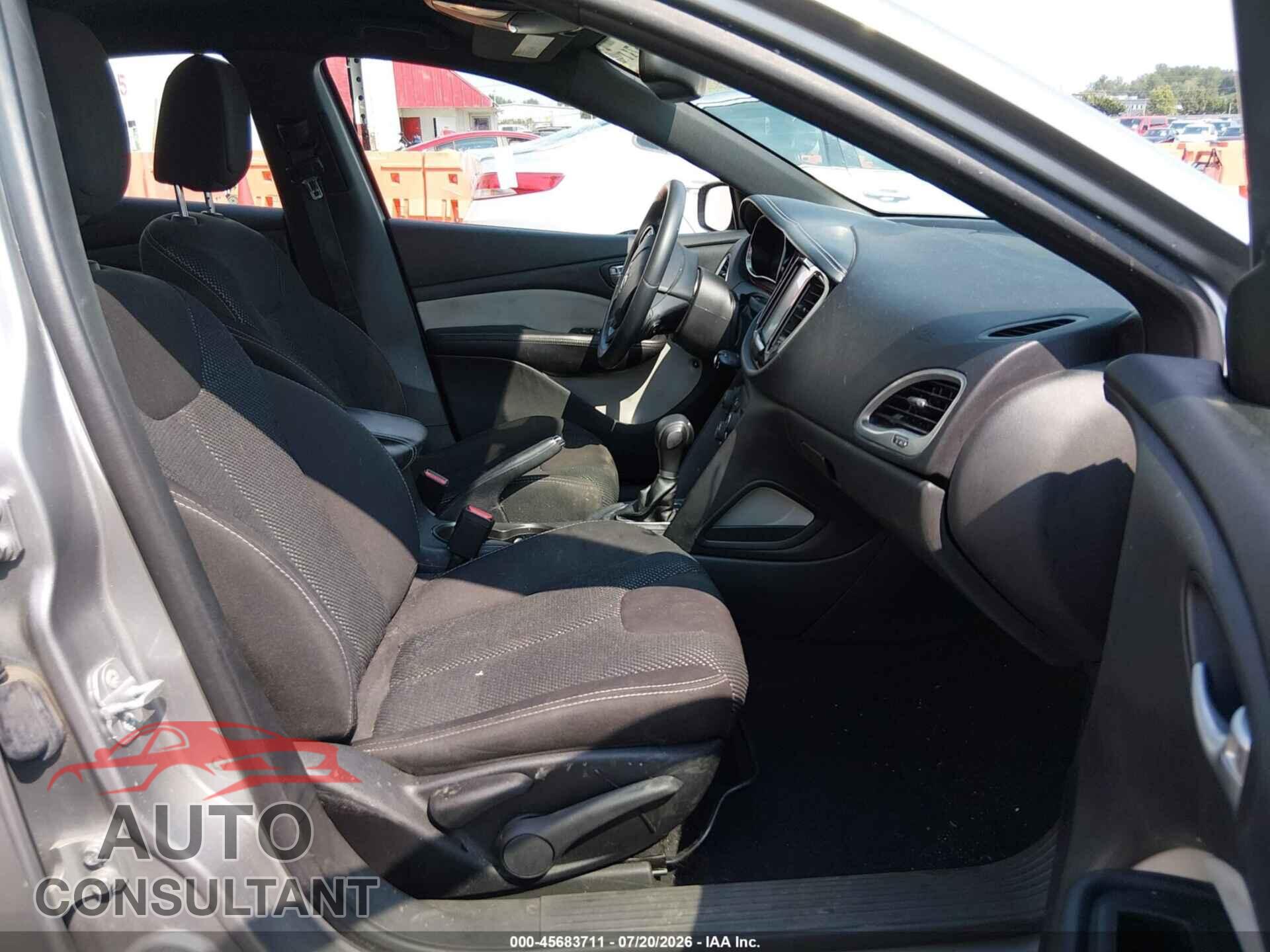 DODGE DART 2014 - 1C3CDFBB3ED861874