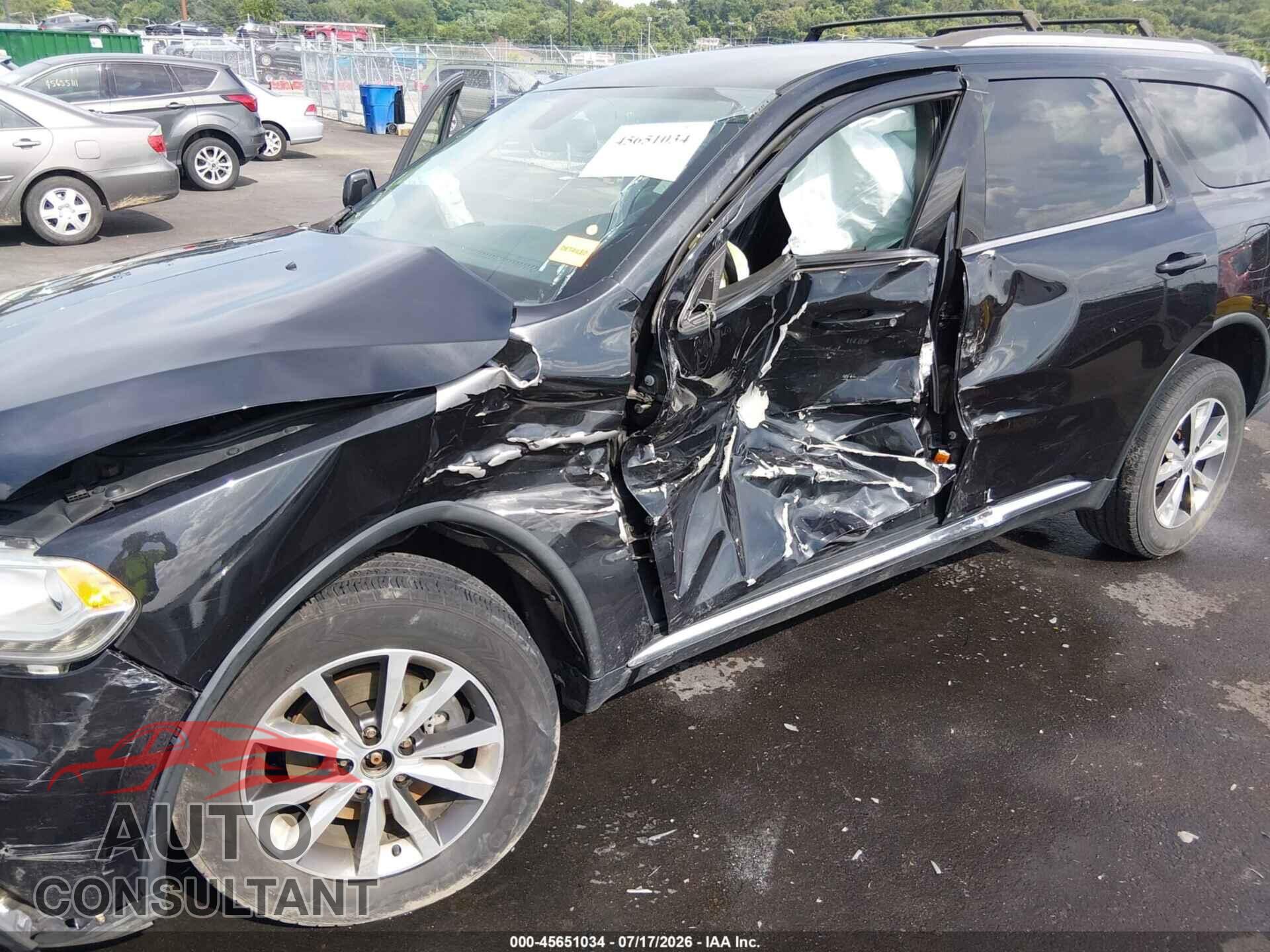 DODGE DURANGO 2016 - 1C4RDJDG5GC455864