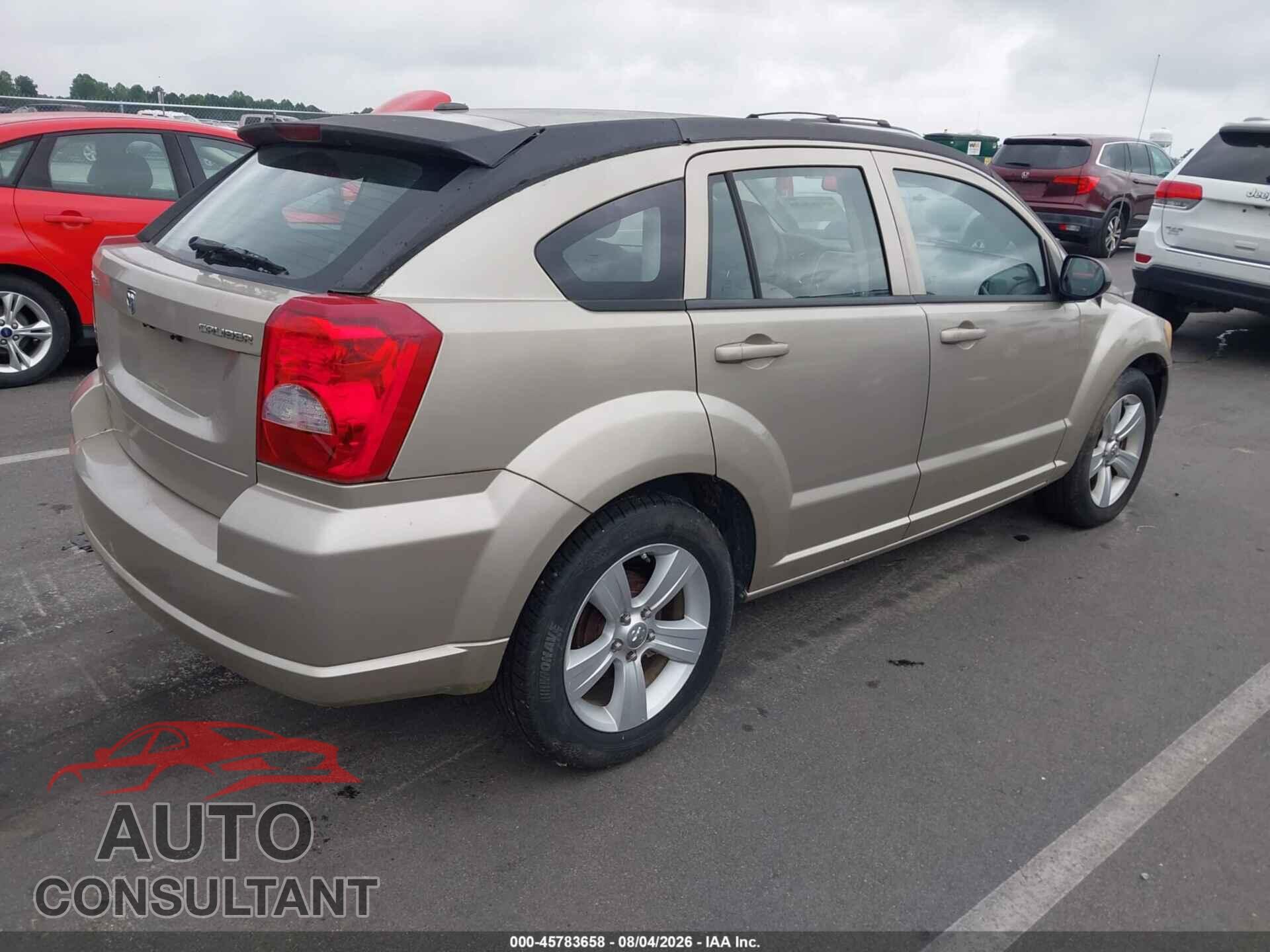 DODGE CALIBER 2010 - 1B3CB3HA7AD568652