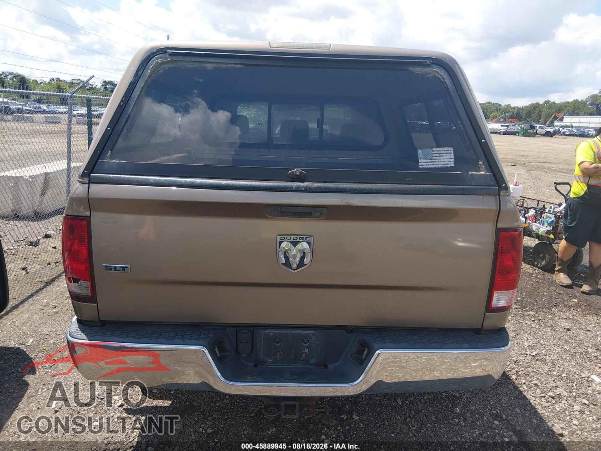 DODGE RAM 1500 2010 - 1D7RB1CT3AS162987