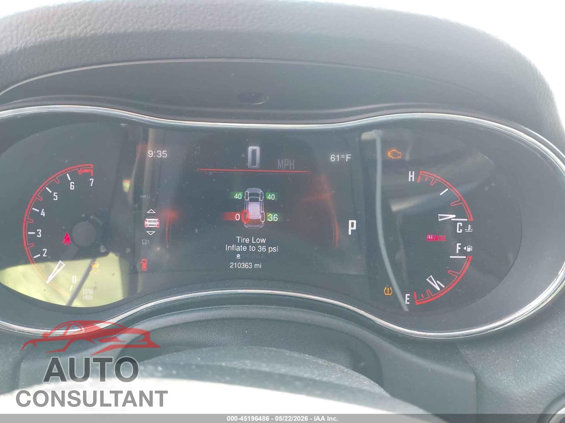 DODGE DURANGO 2015 - 1C4RDHDG5FC100832