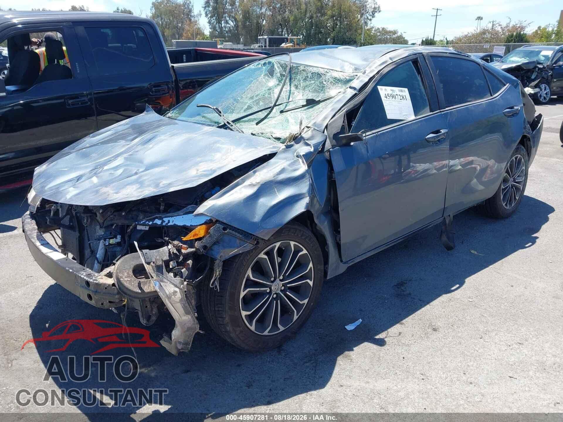 TOYOTA COROLLA 2016 - 5YFBURHEXGP427655