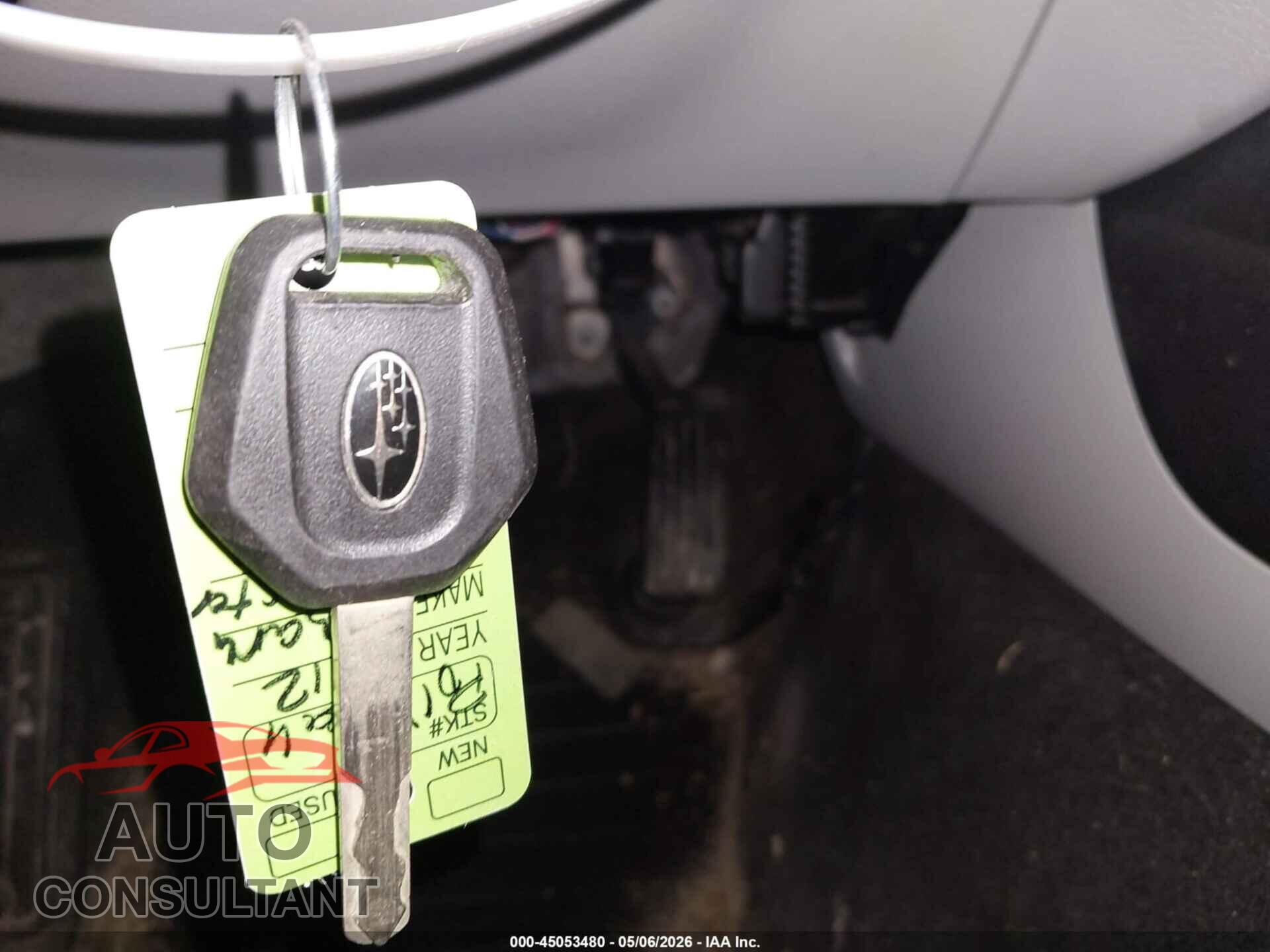 SUBARU FORESTER 2012 - JF2SHAEC0CH410167