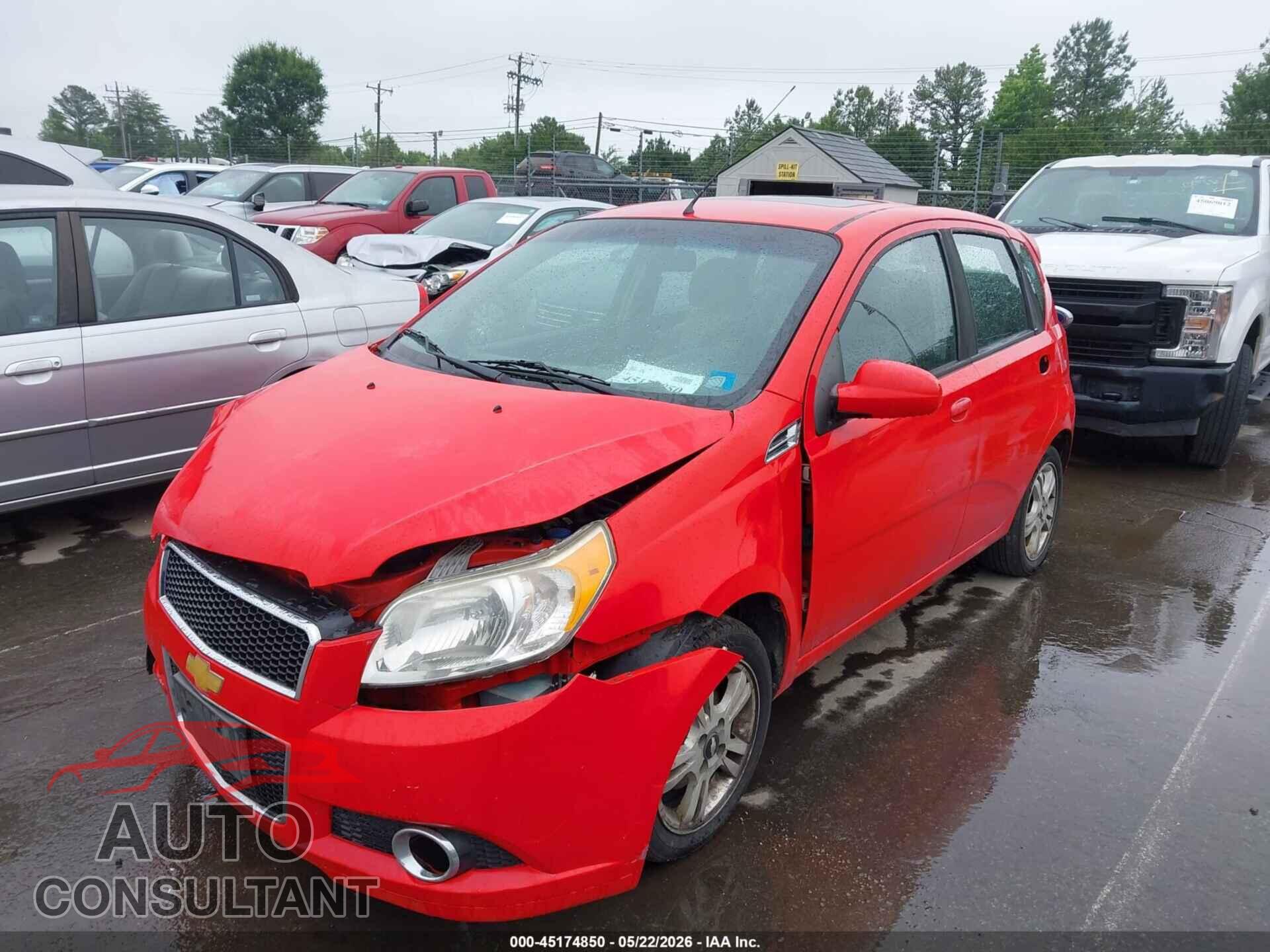 CHEVROLET AVEO 2011 - KL1TG6DE5BB122885