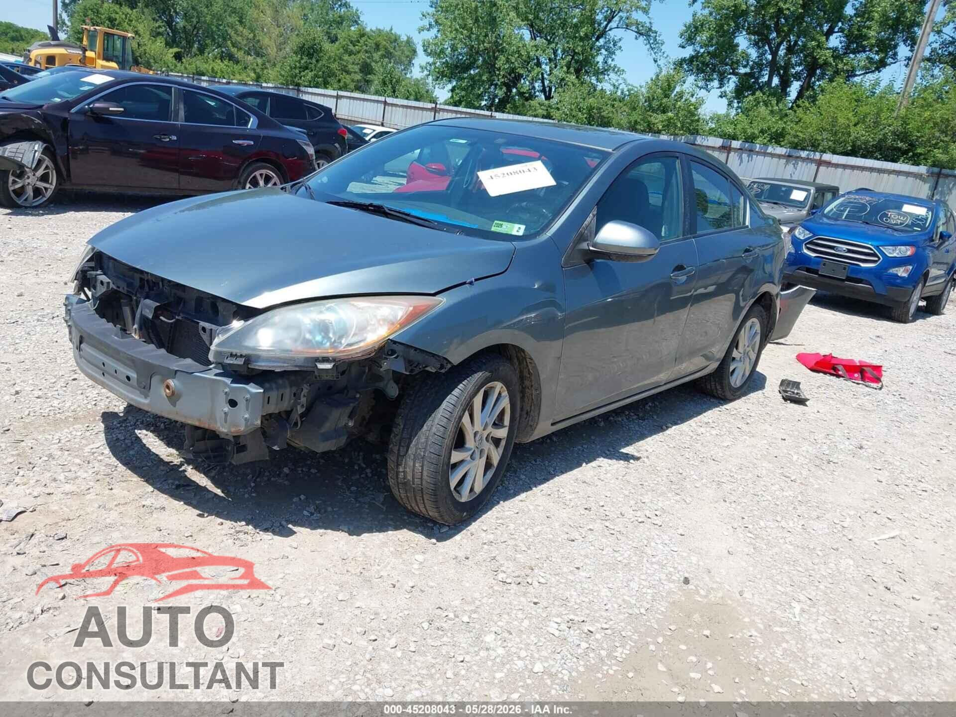 MAZDA MAZDA3 2012 - JM1BL1W80C1589911