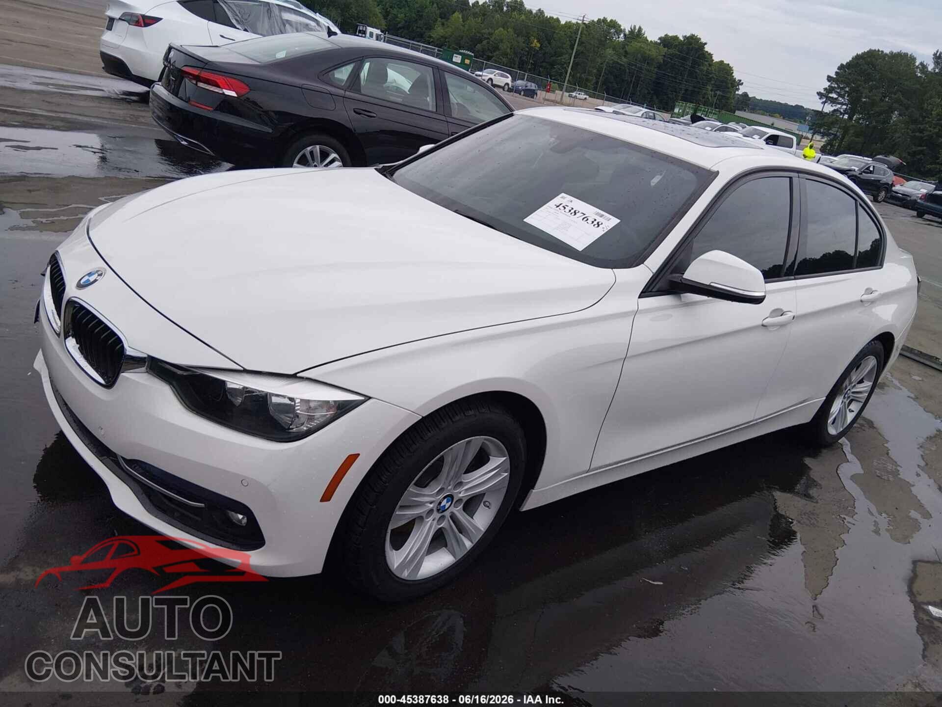BMW 3 SERIES 2016 - WBA8E9C59GK603945