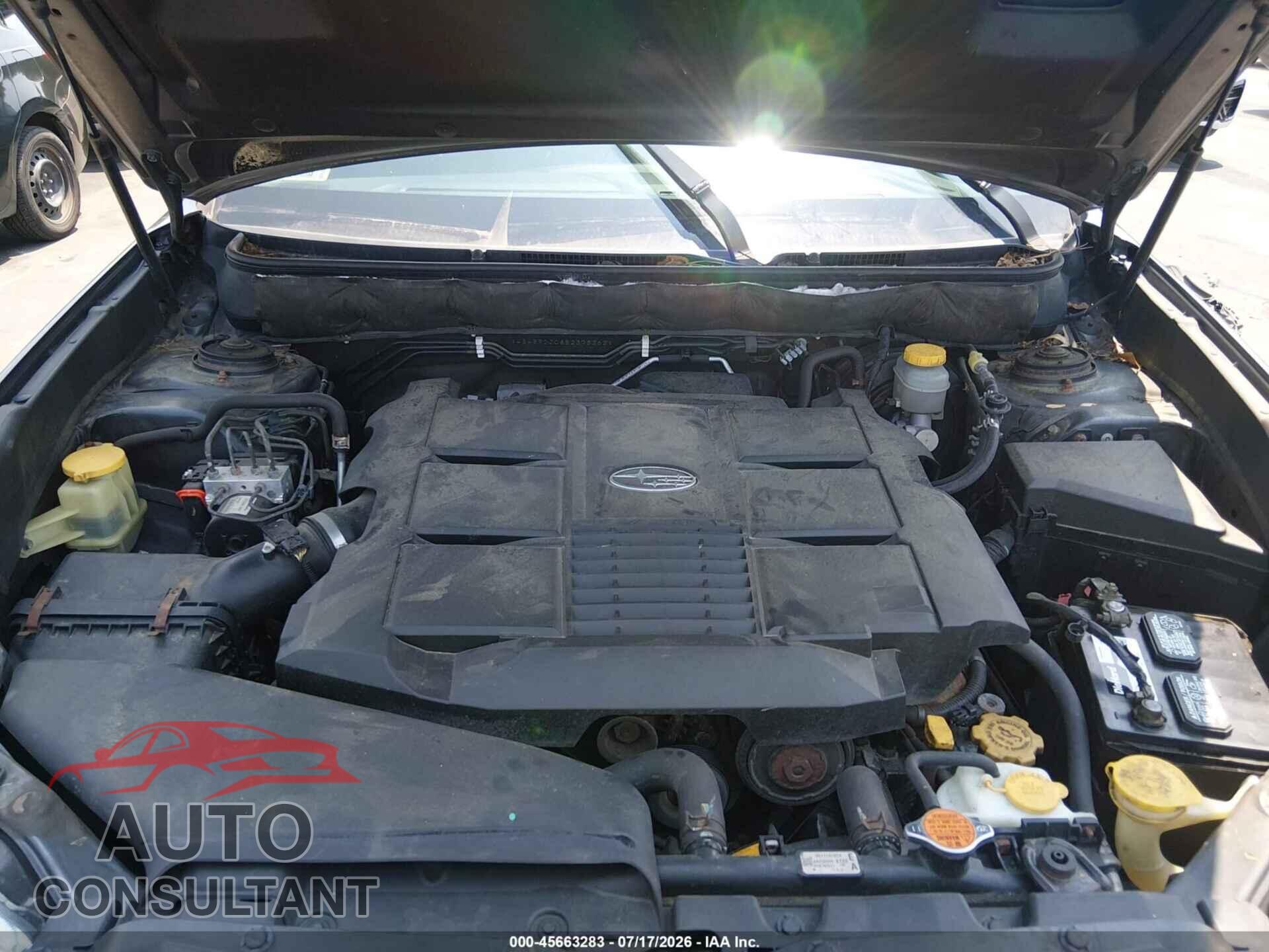 SUBARU OUTBACK 2011 - 4S4BRDJC8B2375362
