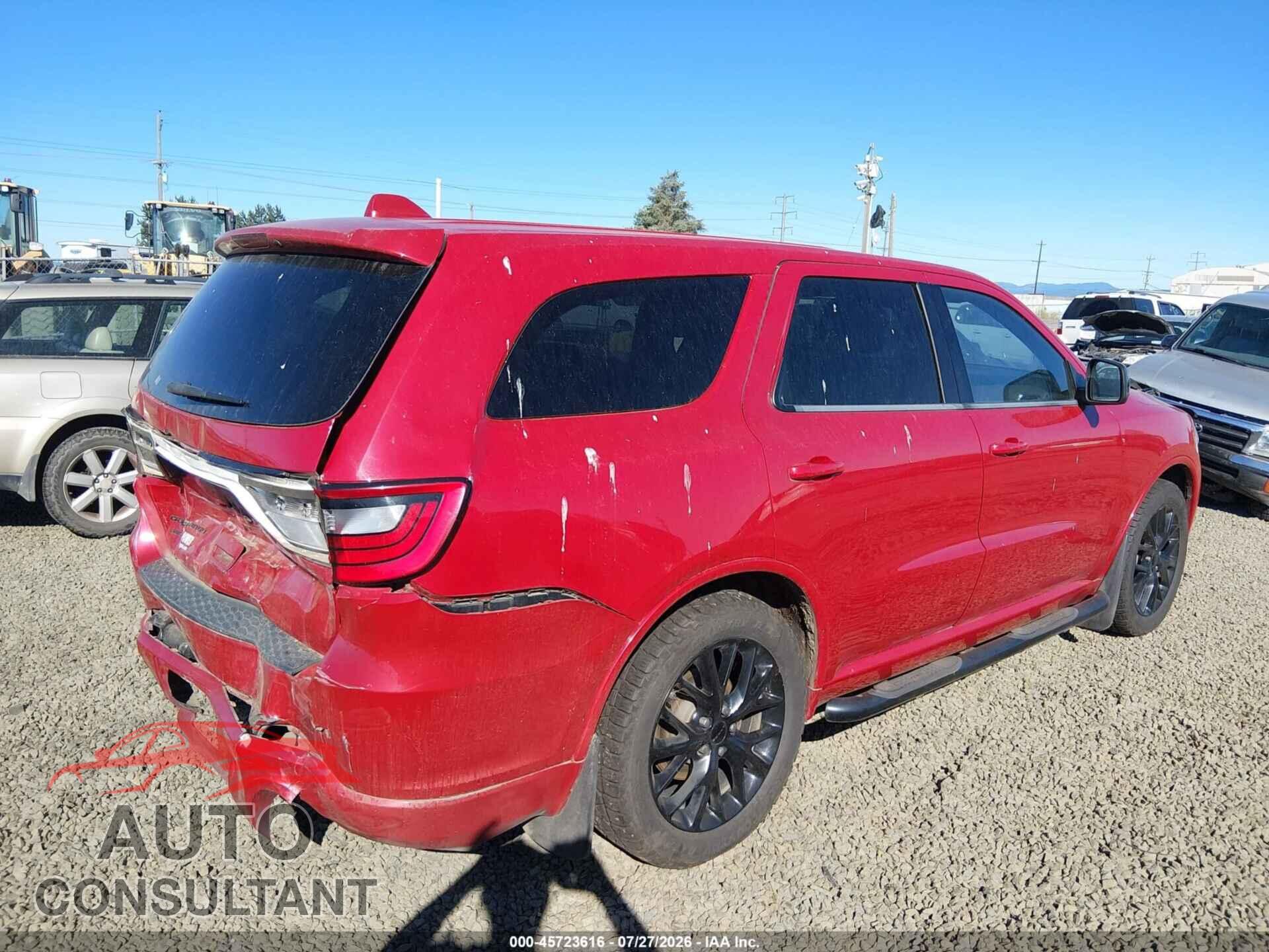 DODGE DURANGO 2015 - 1C4RDJAG8FC120455