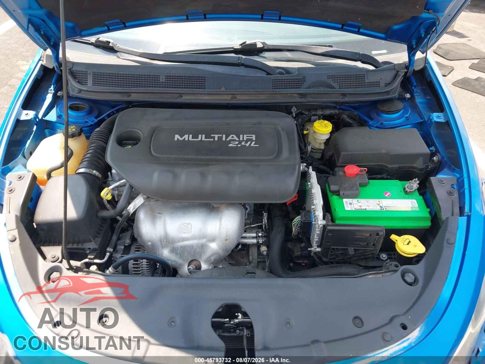 DODGE DART 2015 - 1C3CDFBB1FD299586