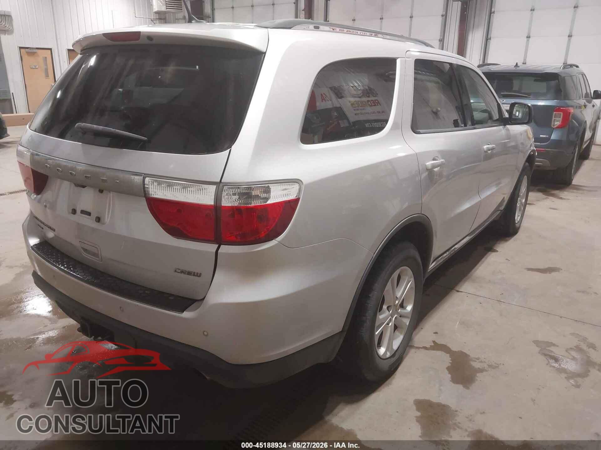 DODGE DURANGO 2012 - 1C4SDJDT4CC112309