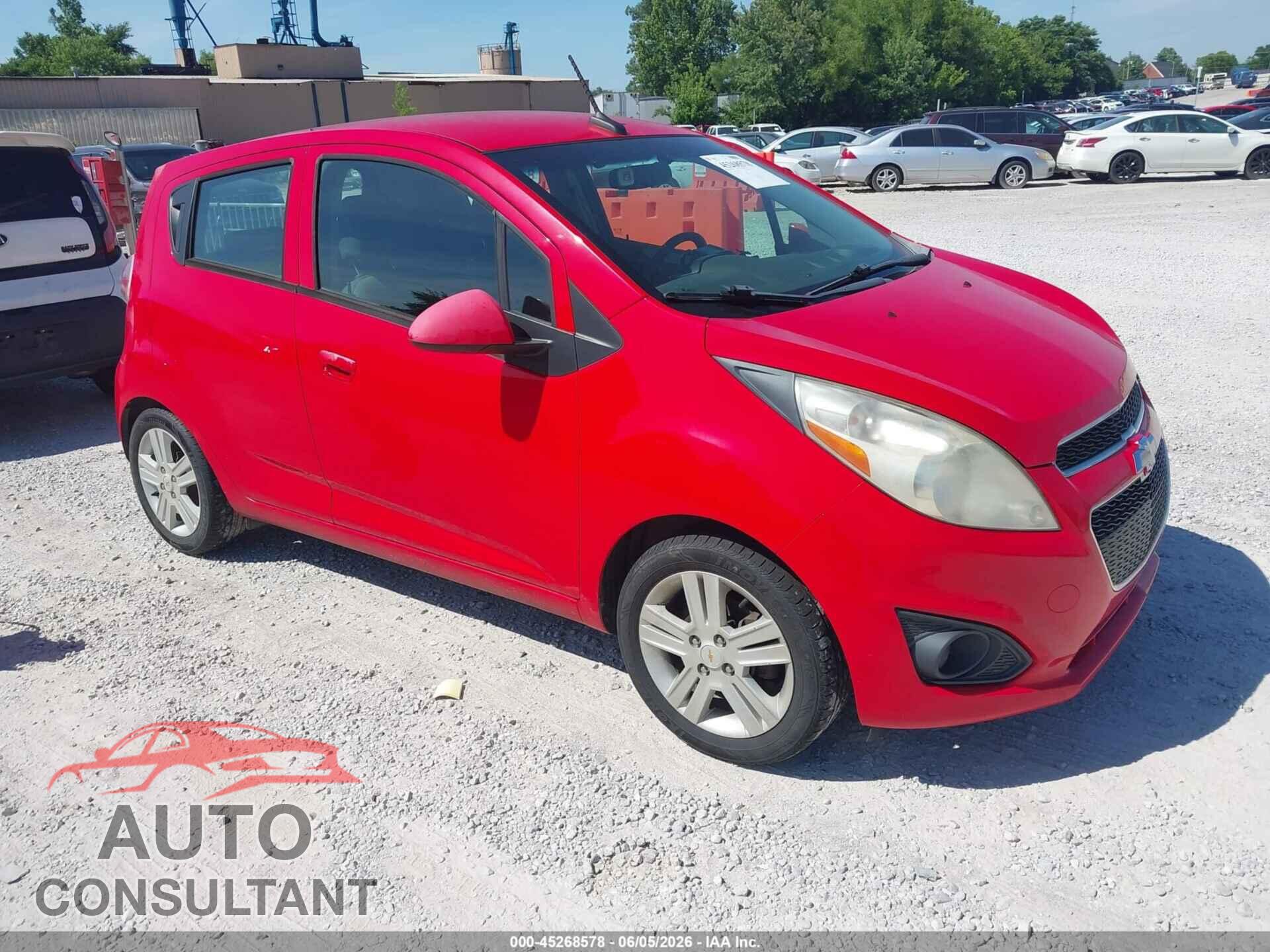 CHEVROLET SPARK 2014 - KL8CA6S91EC555157